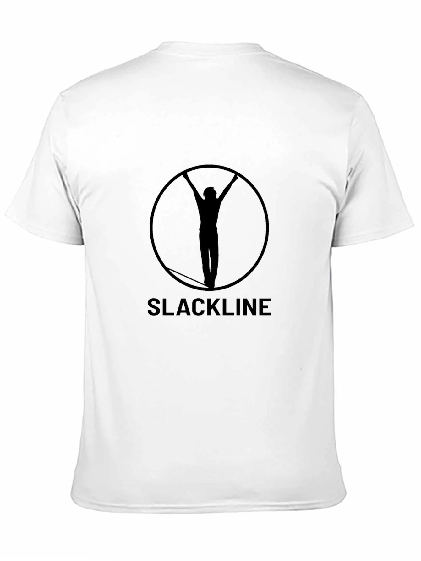 Slackline T-Shirt Round Graphic Tee