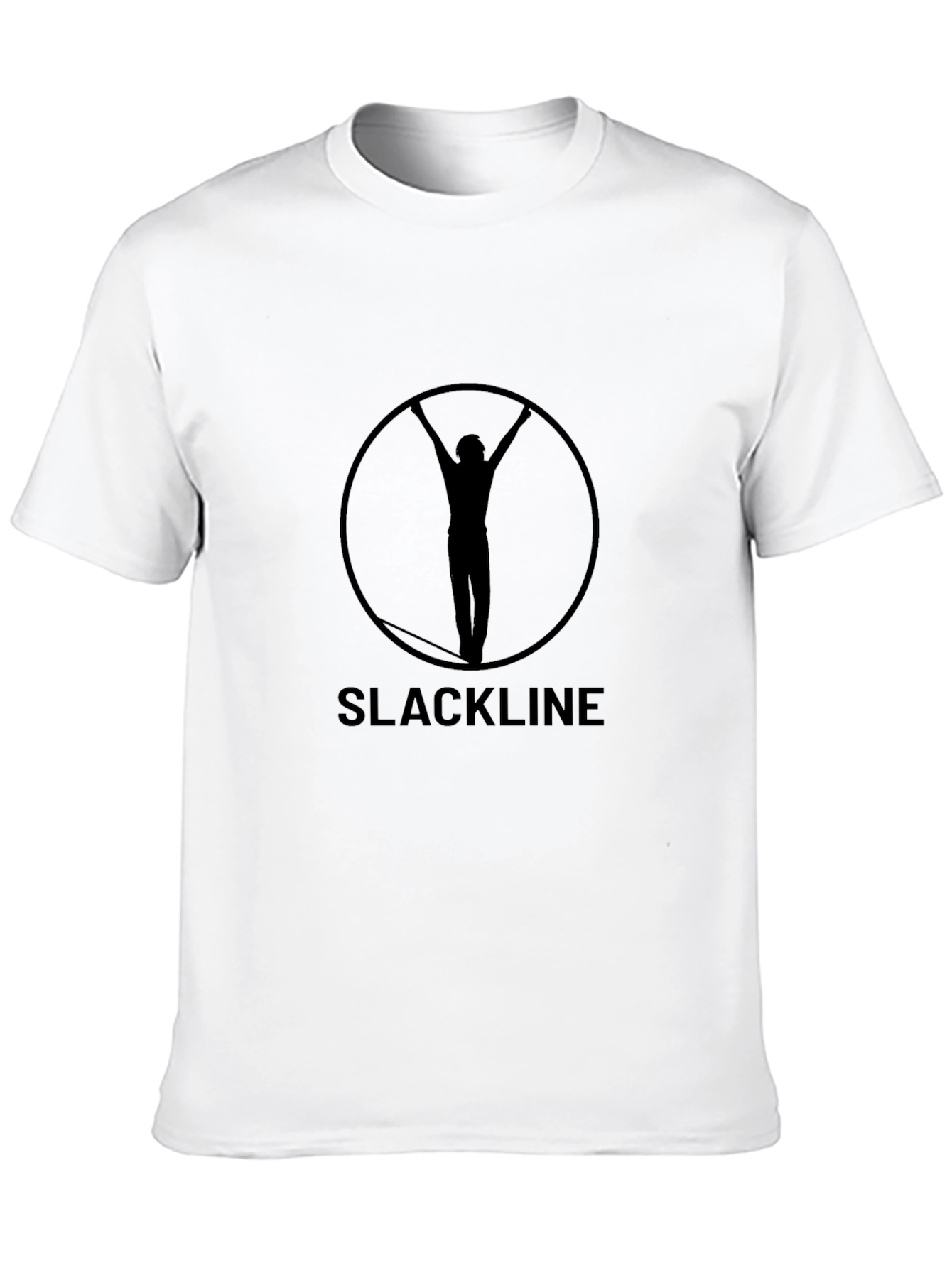Slackline T-Shirt Round Graphic Tee