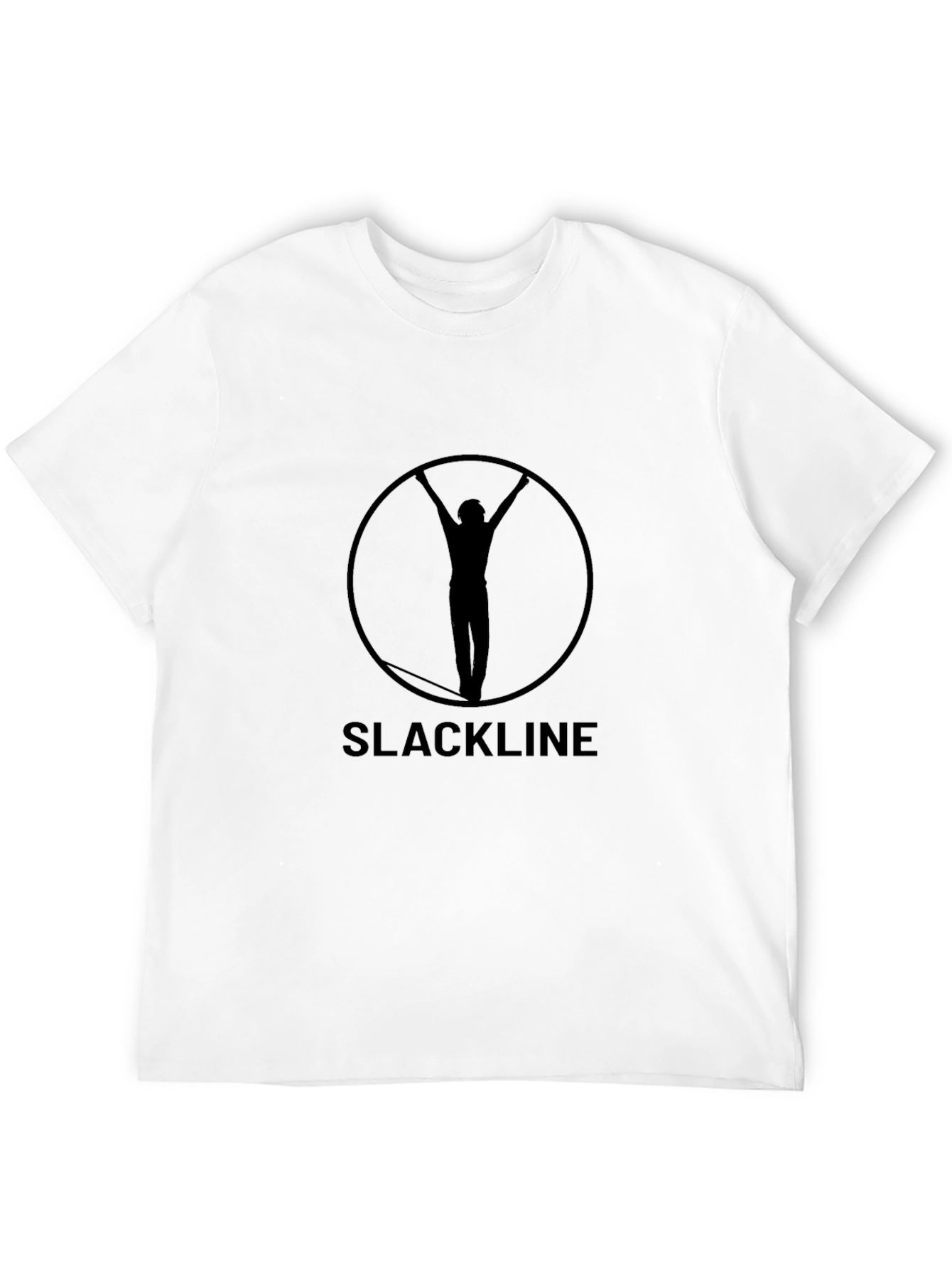 Slackline T-Shirt Round Graphic Tee