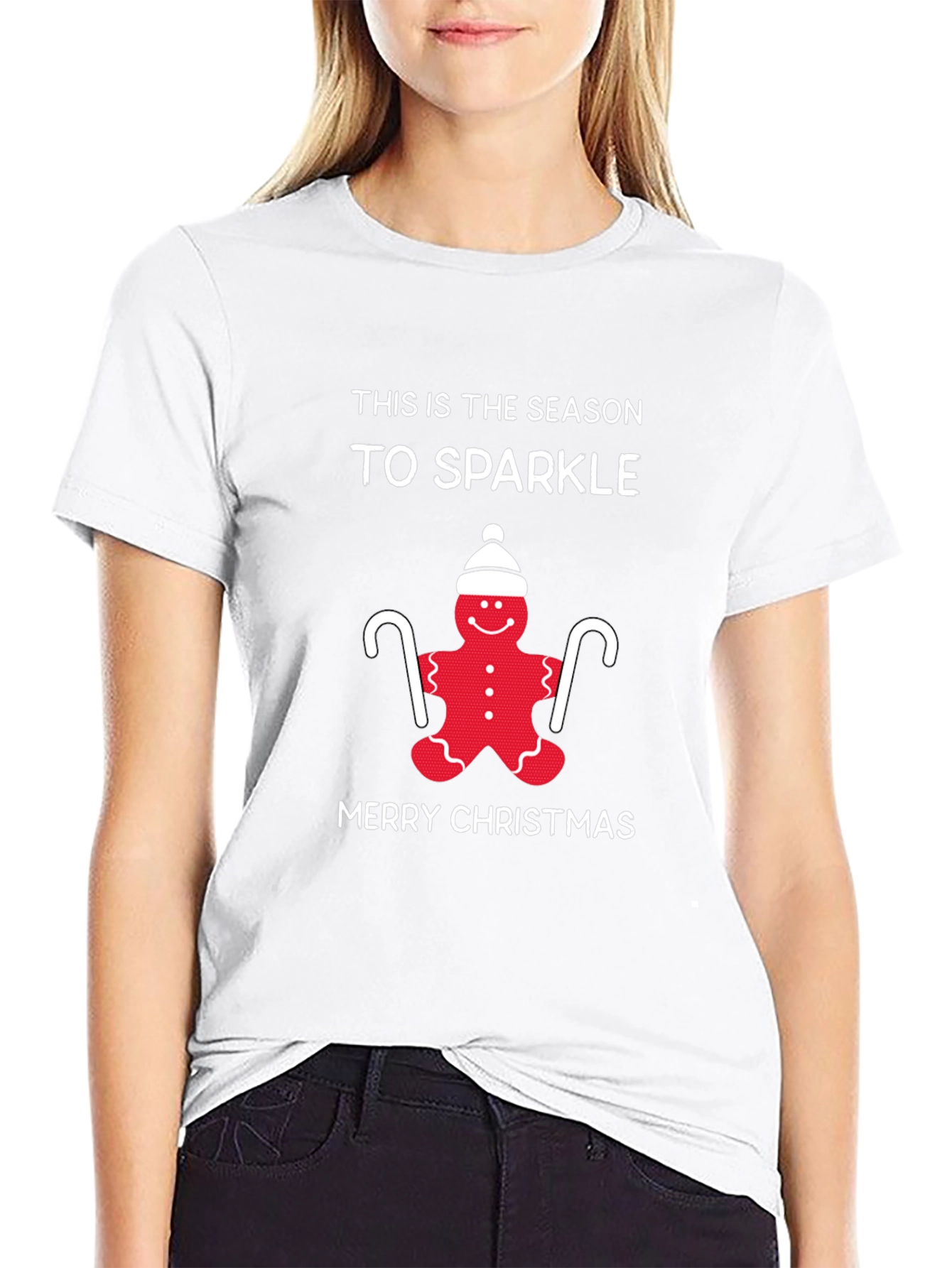 Festive Season Sparkle Christmas T-Shirt