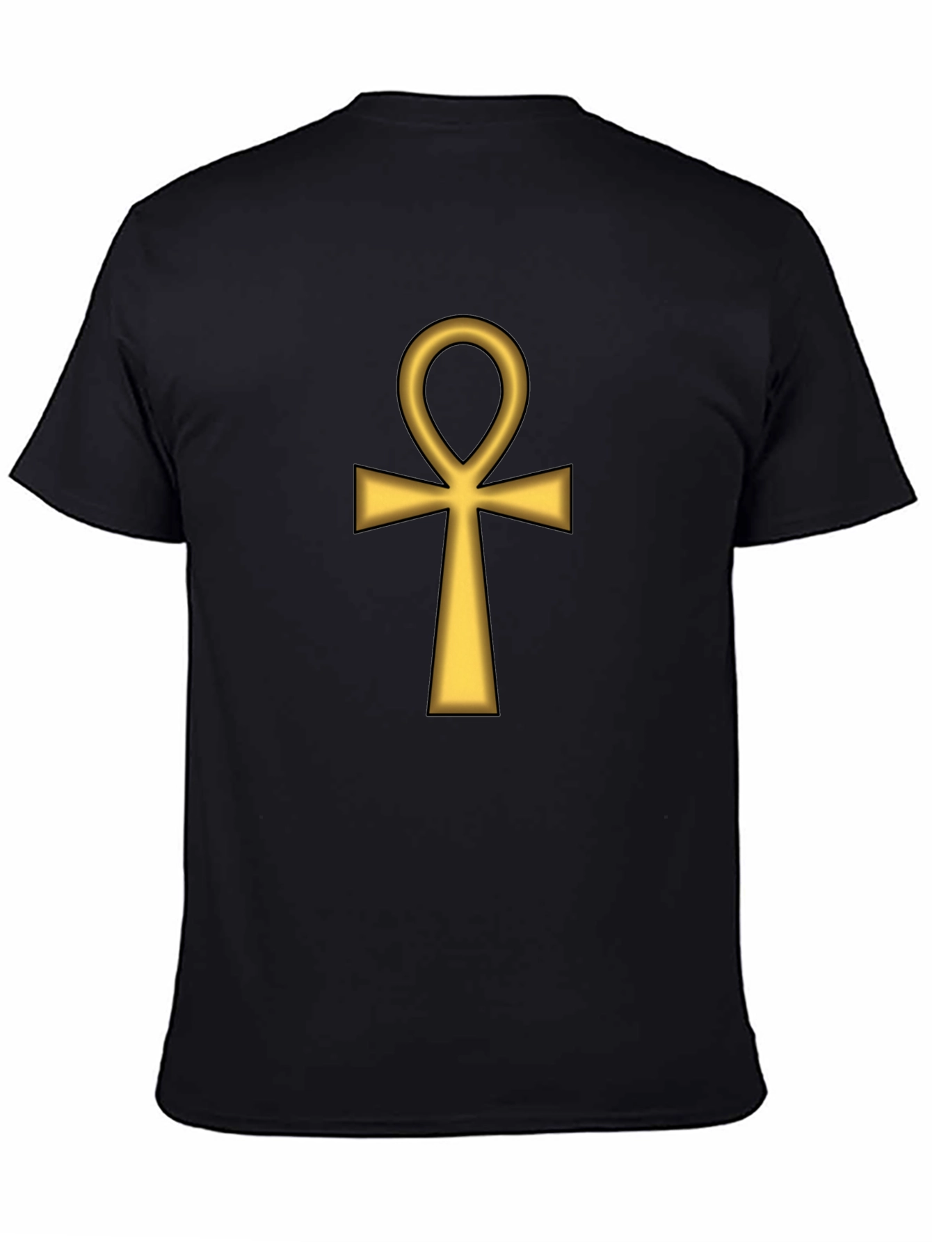 Ankh Symbol Black T-Shirt