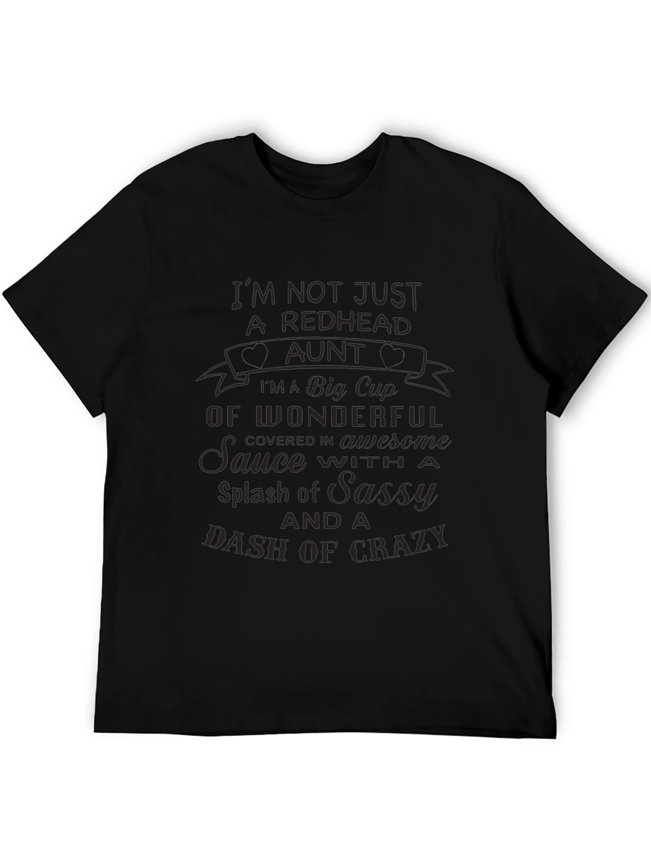 Redhead Aunt Graphic Tee - Sassy & Crazy
