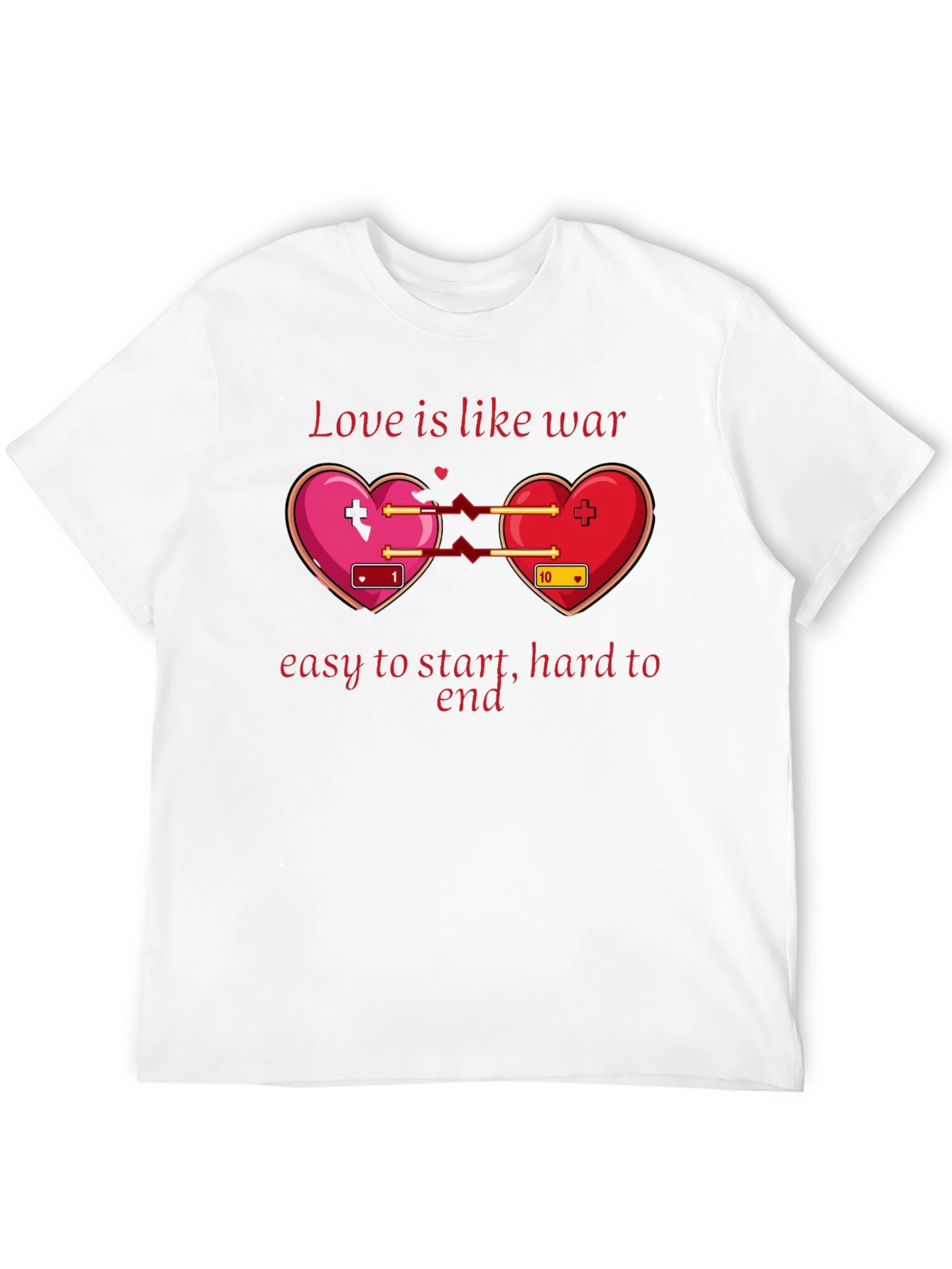 Love is Like War T-Shirt
