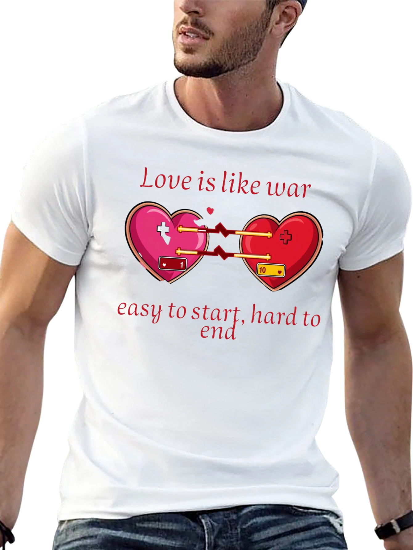 Love is Like War T-Shirt