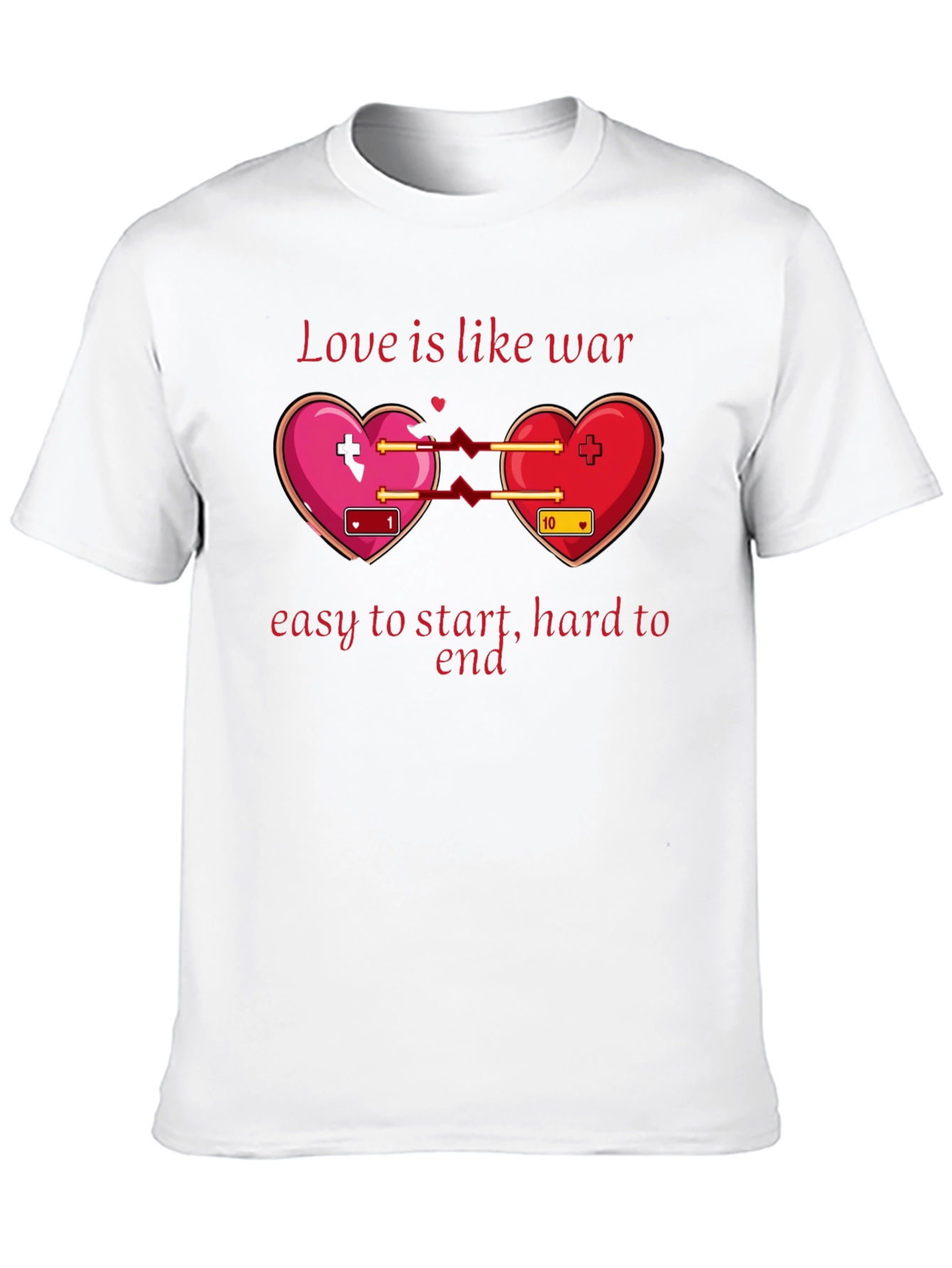 Love is Like War T-Shirt