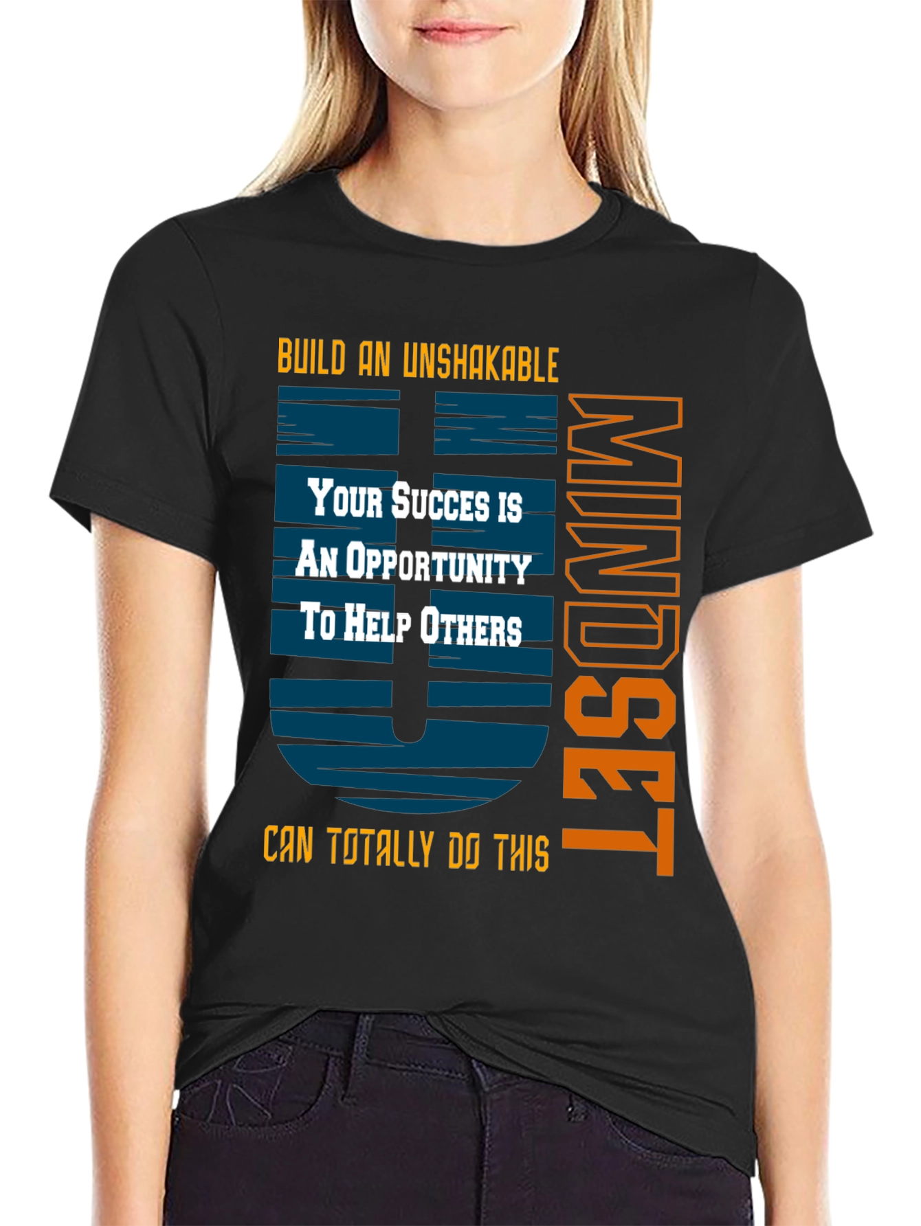 Unshakable Mindset Motivational T-Shirt