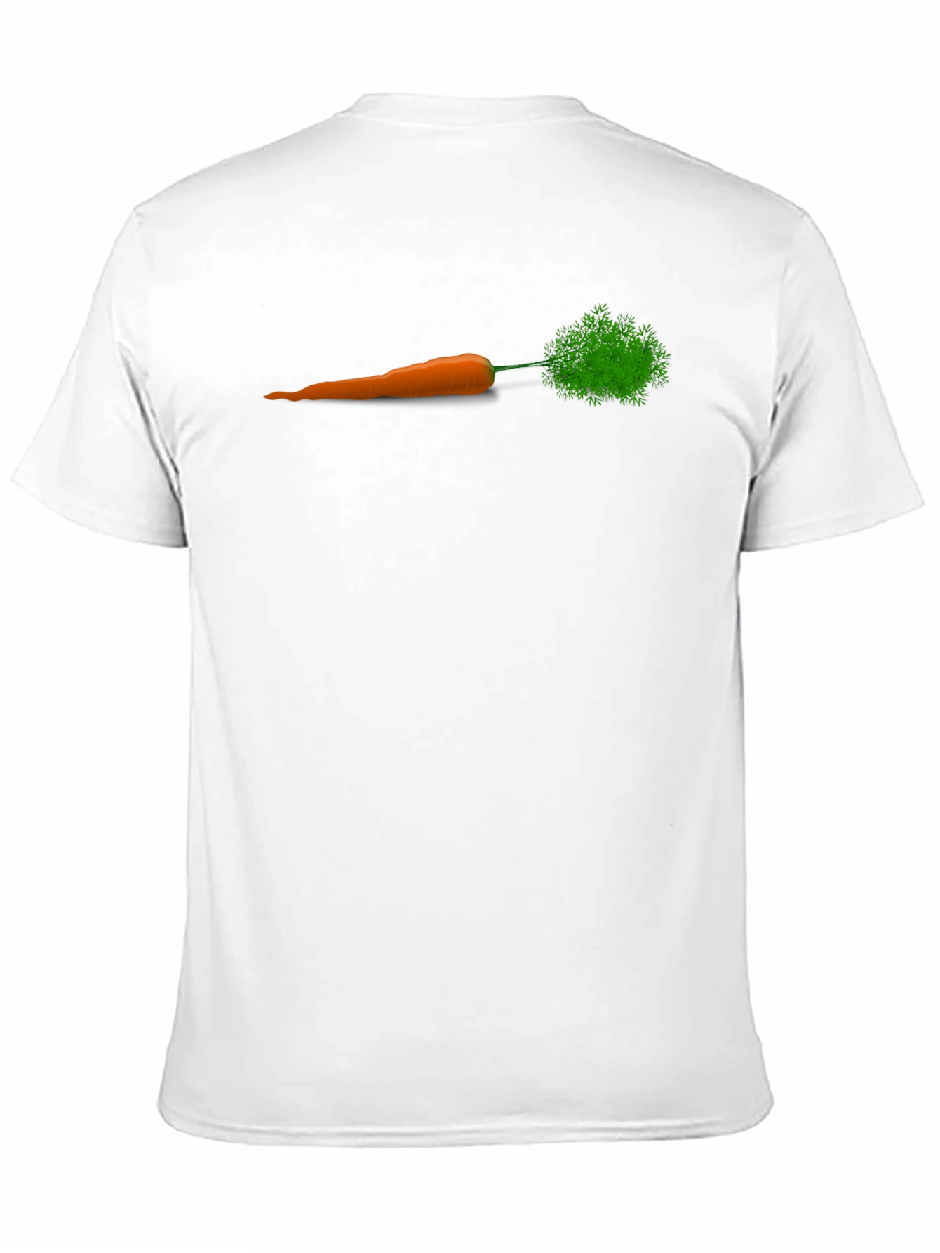 Carrot Graphic Tee - Unisex Black T-Shirt