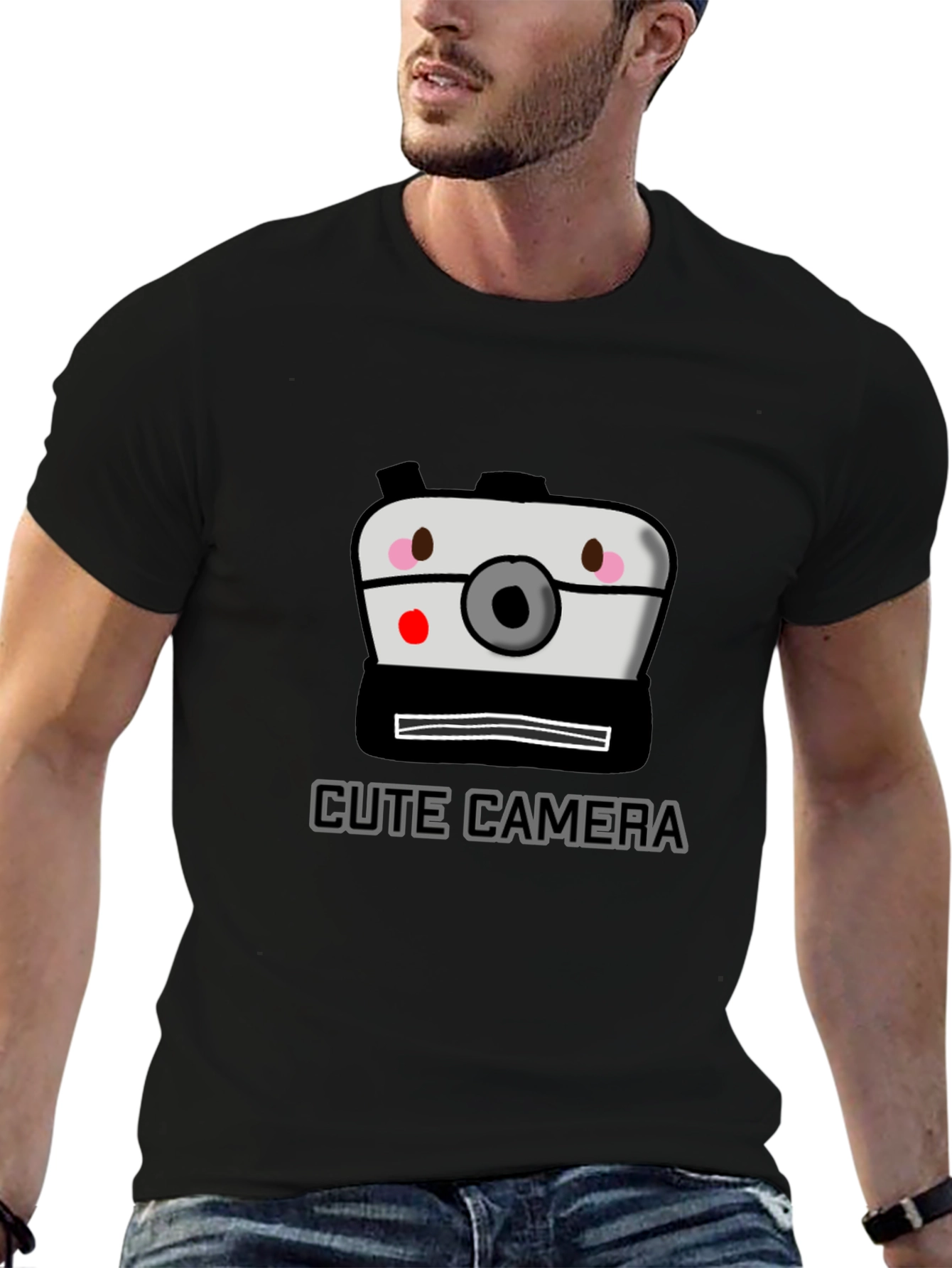 Cute Camera Graphic Tee - Fun Photo Shirt