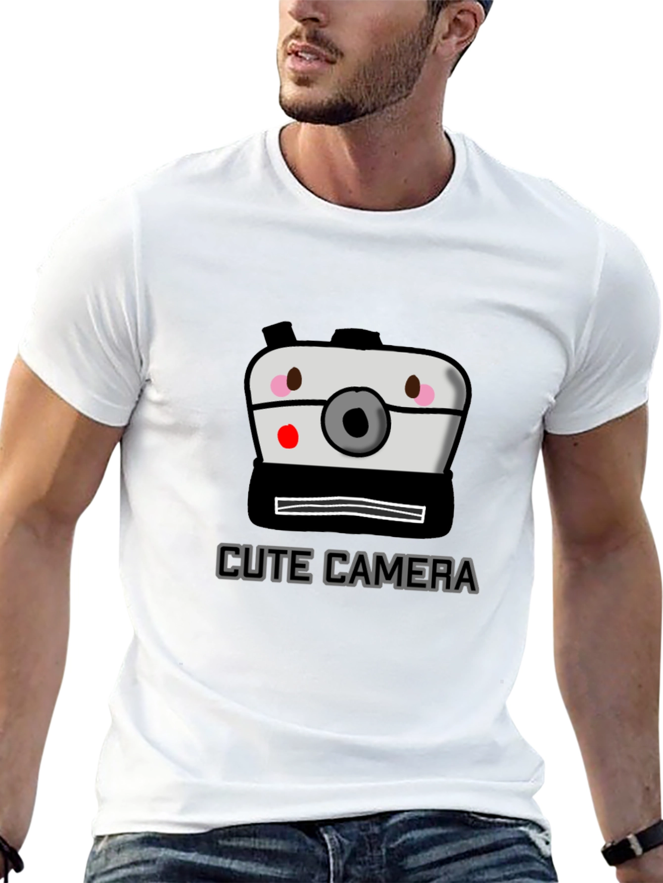 Cute Camera Graphic Tee - Fun Photo Shirt