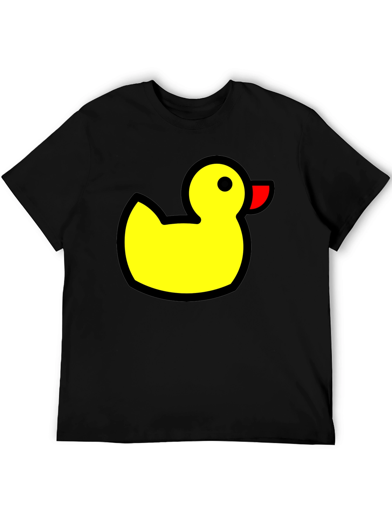 Rubber Duckie T-Shirt - Black Cotton Tee