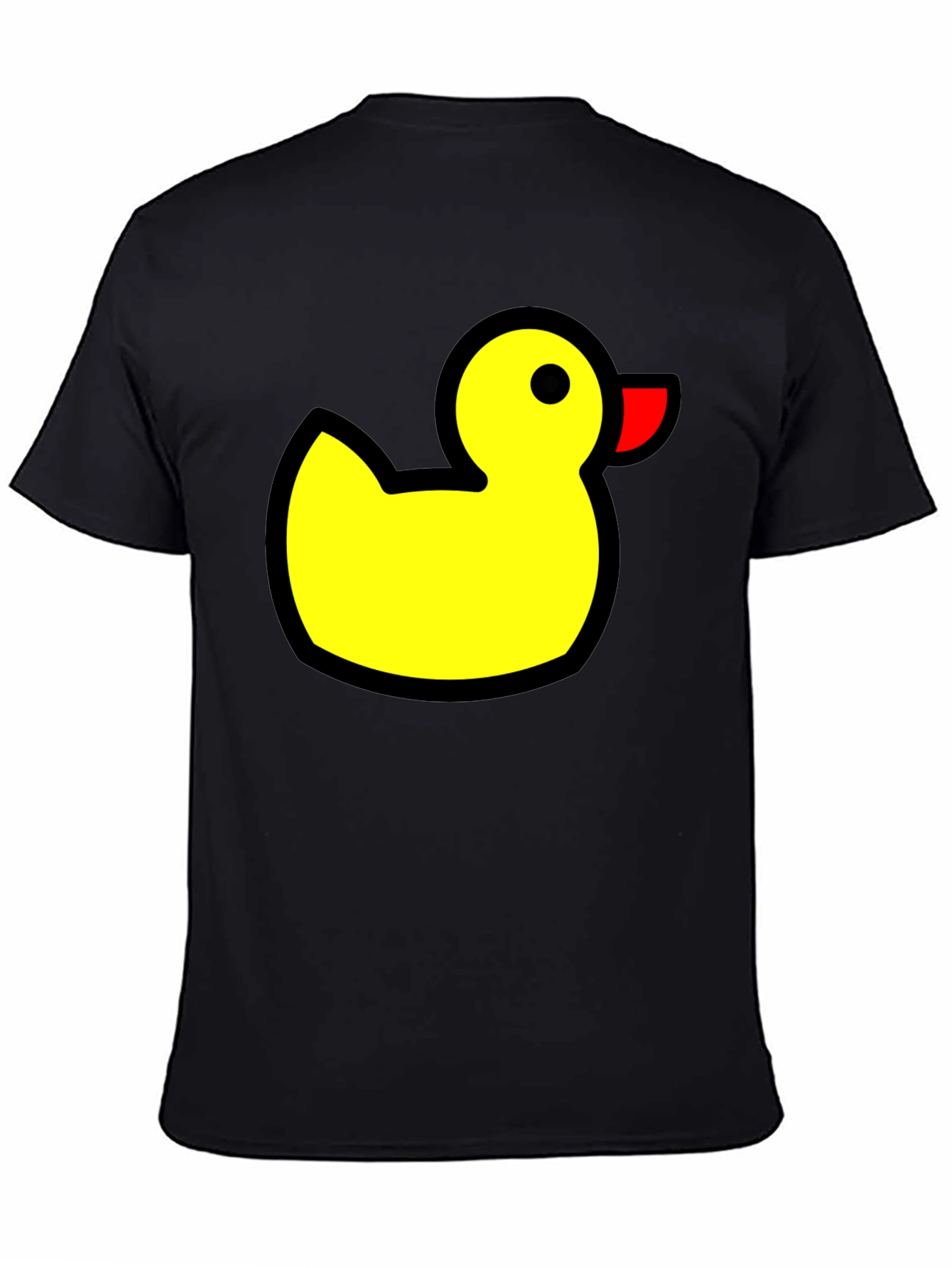 Rubber Duckie T-Shirt - Black Cotton Tee