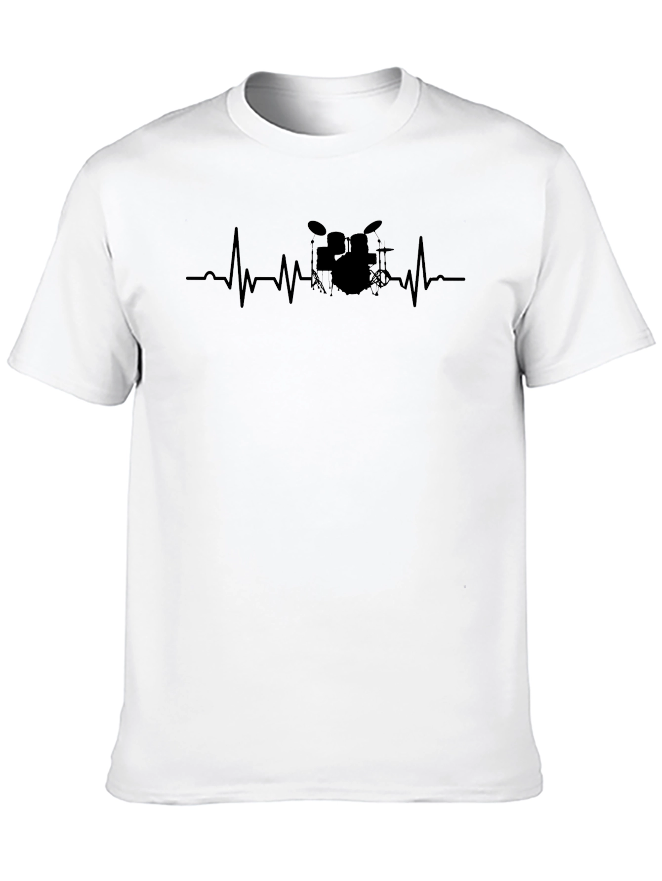 Drumbeat Heartbeat T-Shirt - Musicians Passion
