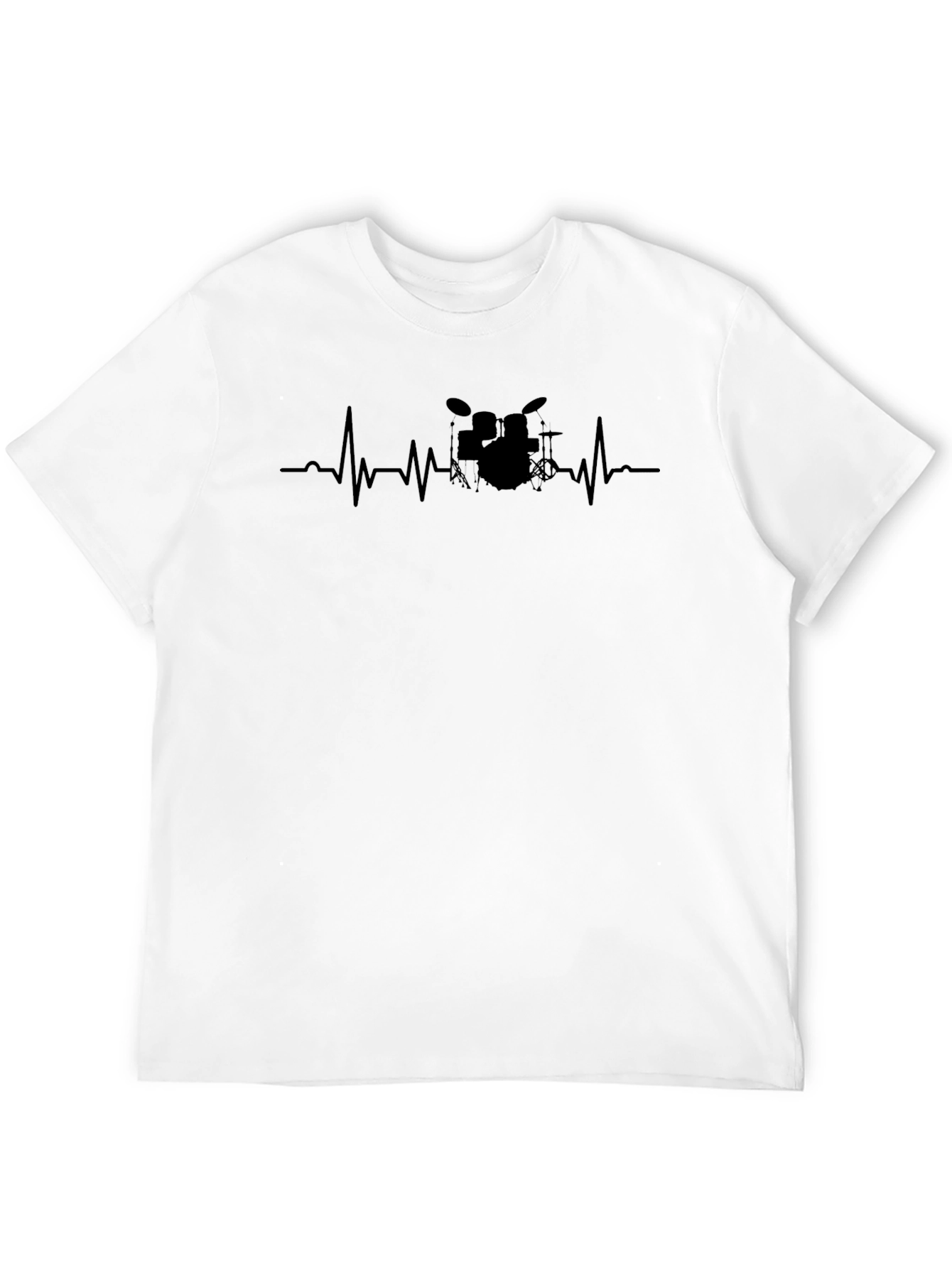 Drumbeat Heartbeat T-Shirt - Musicians Passion