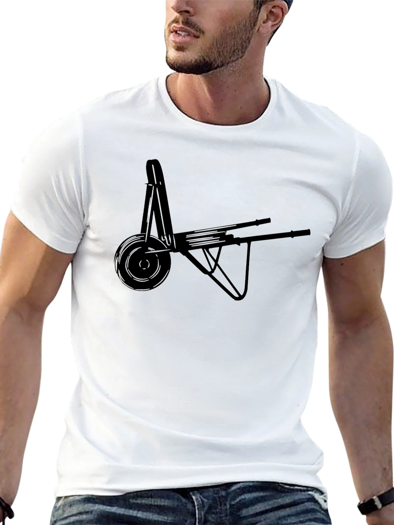 Wheelbarrow Tee - Gardening Shirt