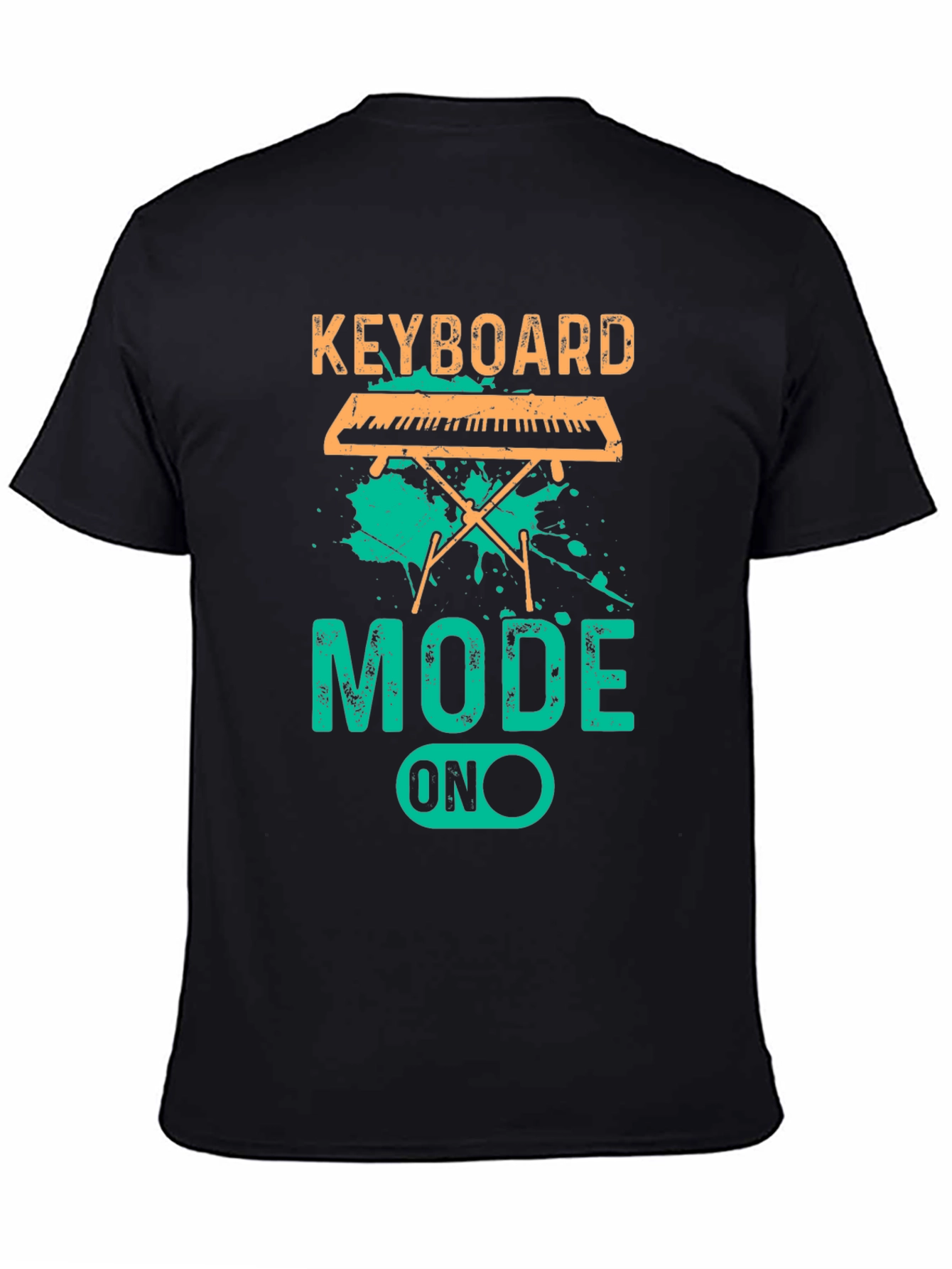 Keyboard Mode ON T-Shirt - Music Lover Tee