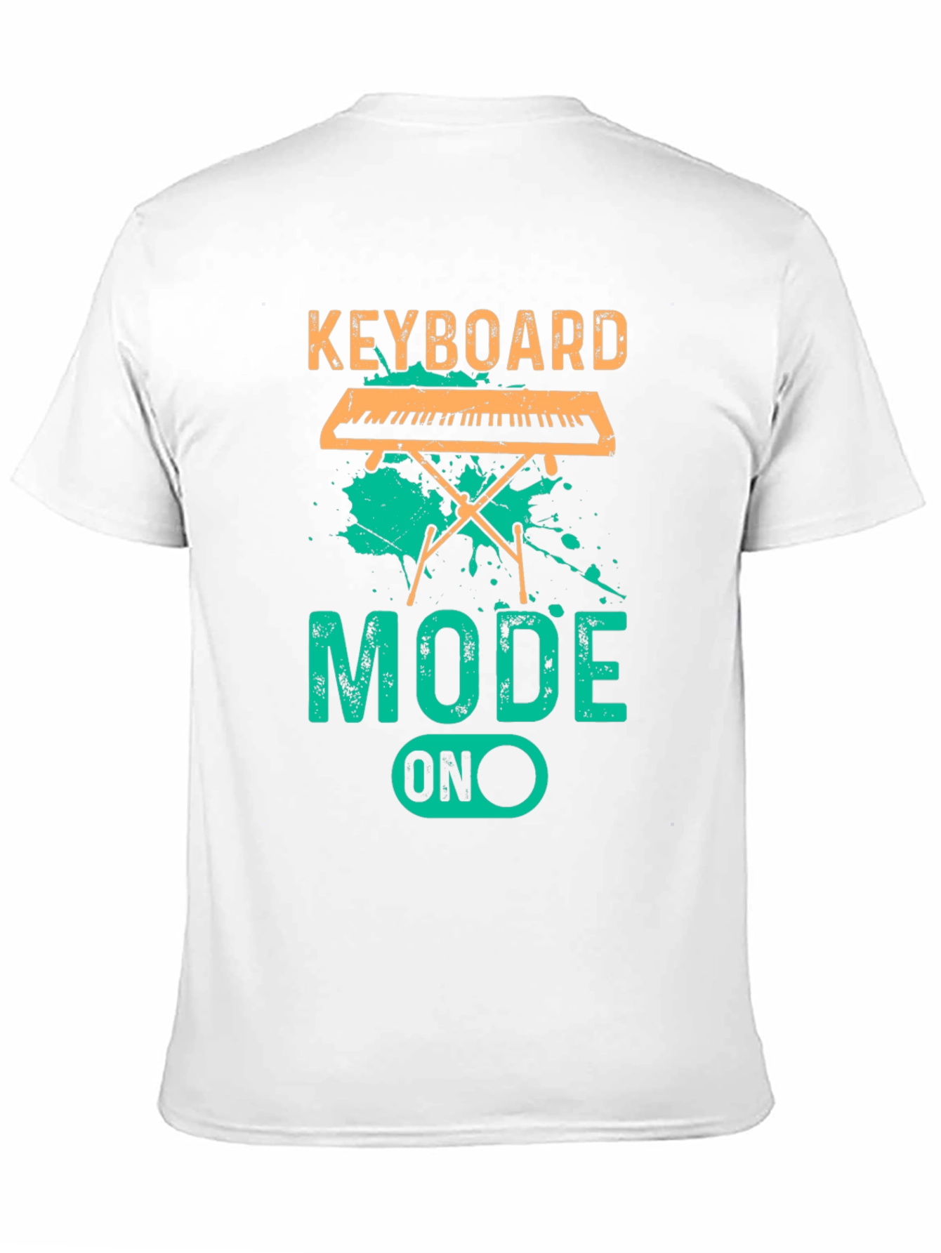 Keyboard Mode ON T-Shirt - Music Lover Tee