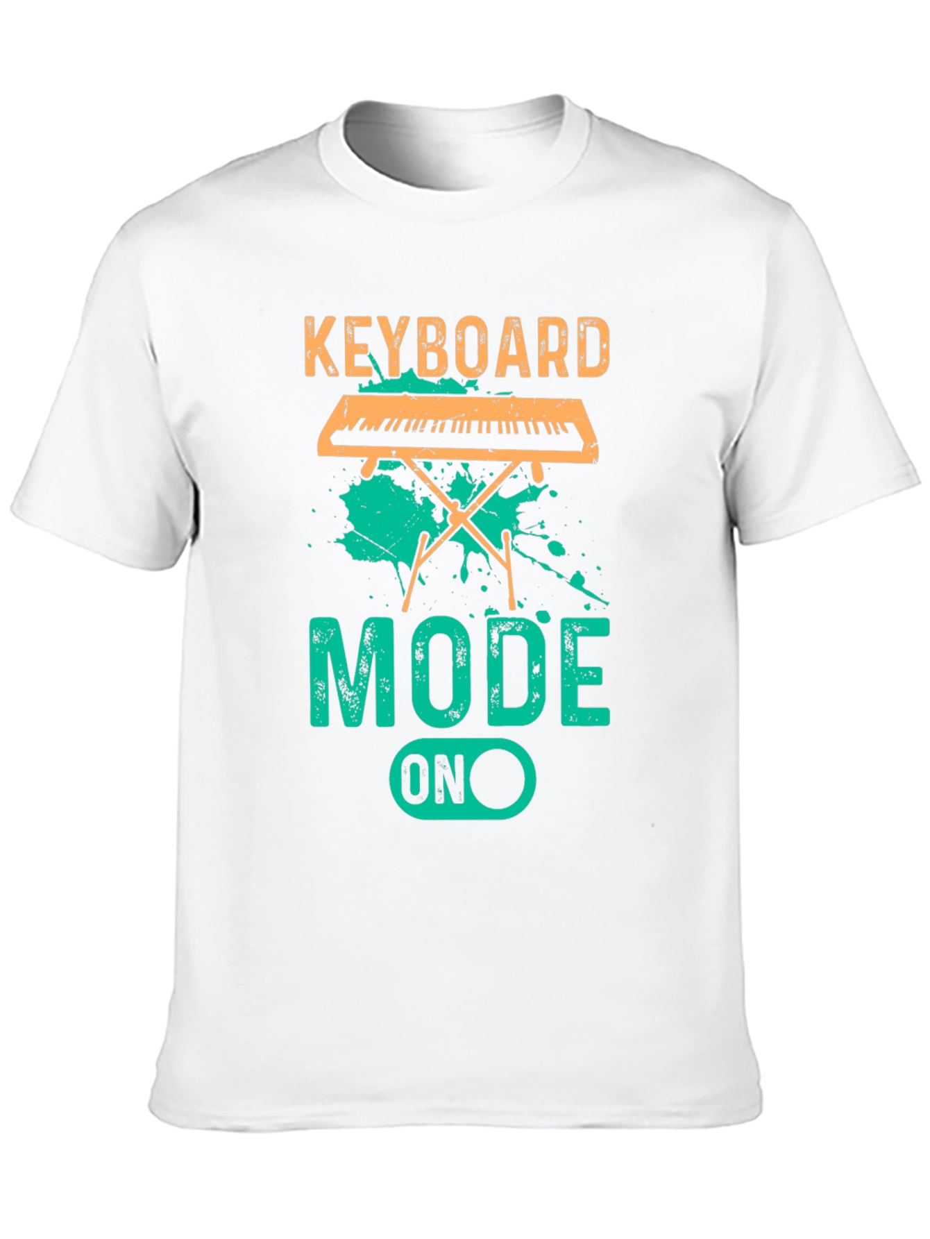 Keyboard Mode ON T-Shirt - Music Lover Tee
