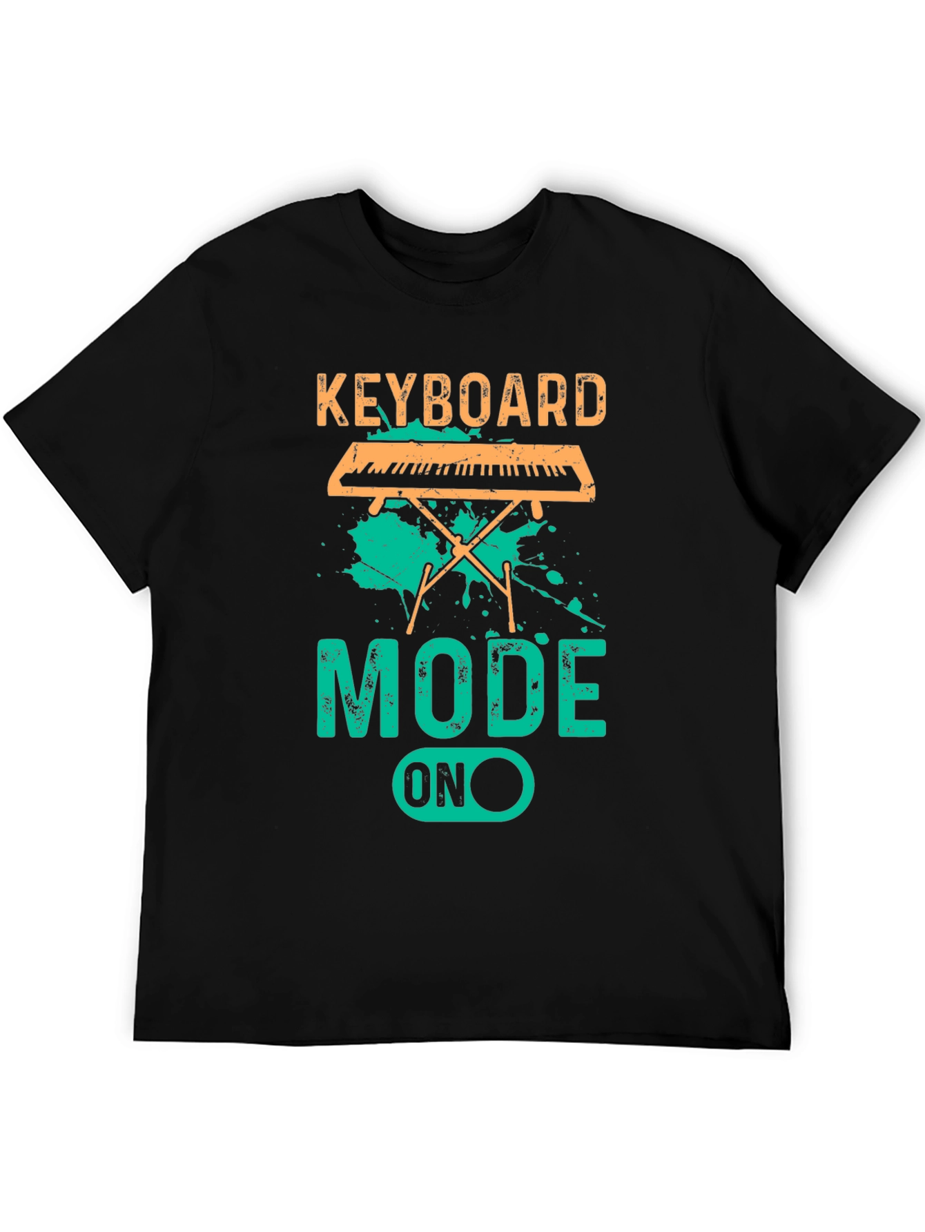 Keyboard Mode ON T-Shirt - Music Lover Tee