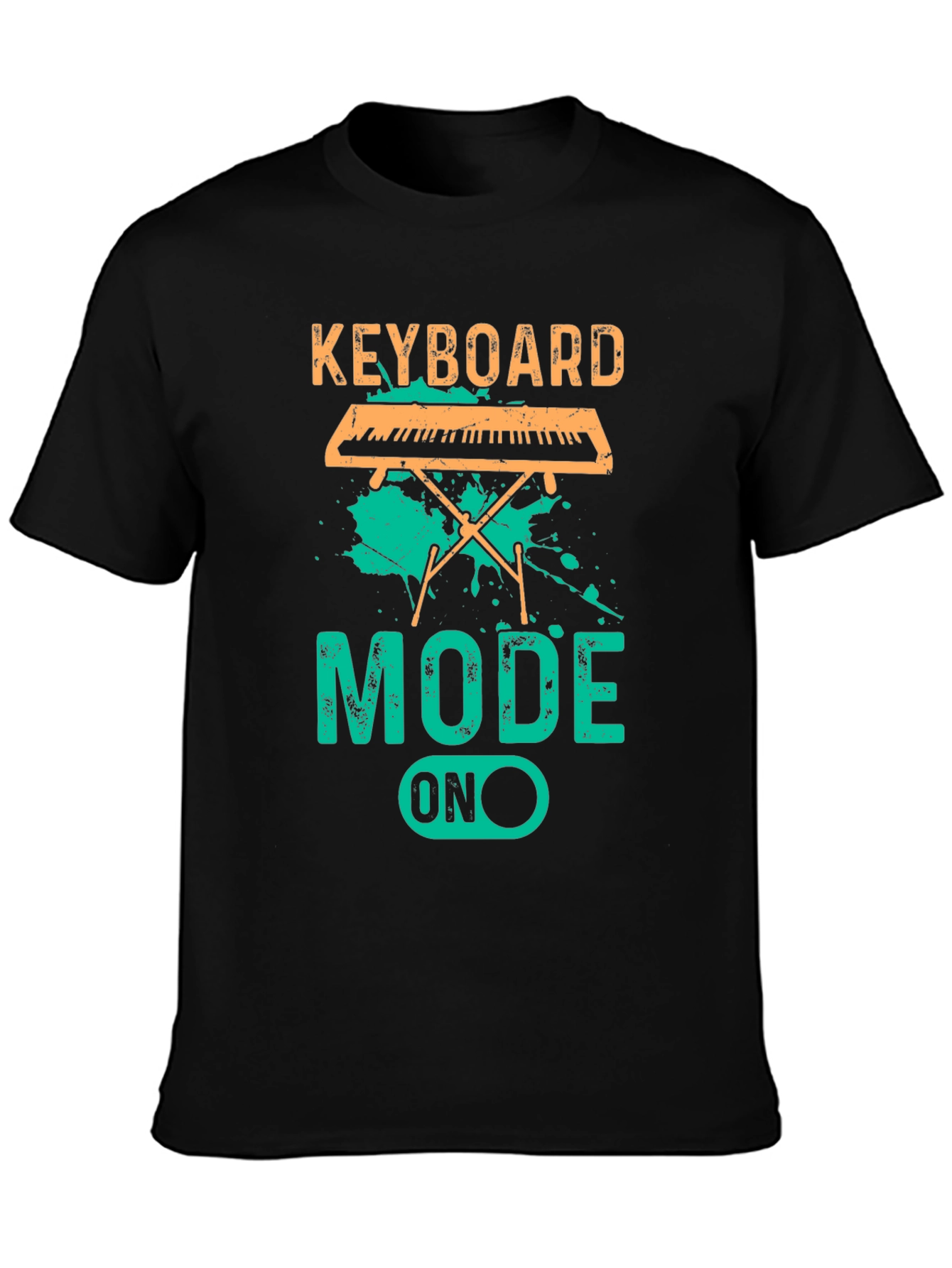 Keyboard Mode ON T-Shirt - Music Lover Tee