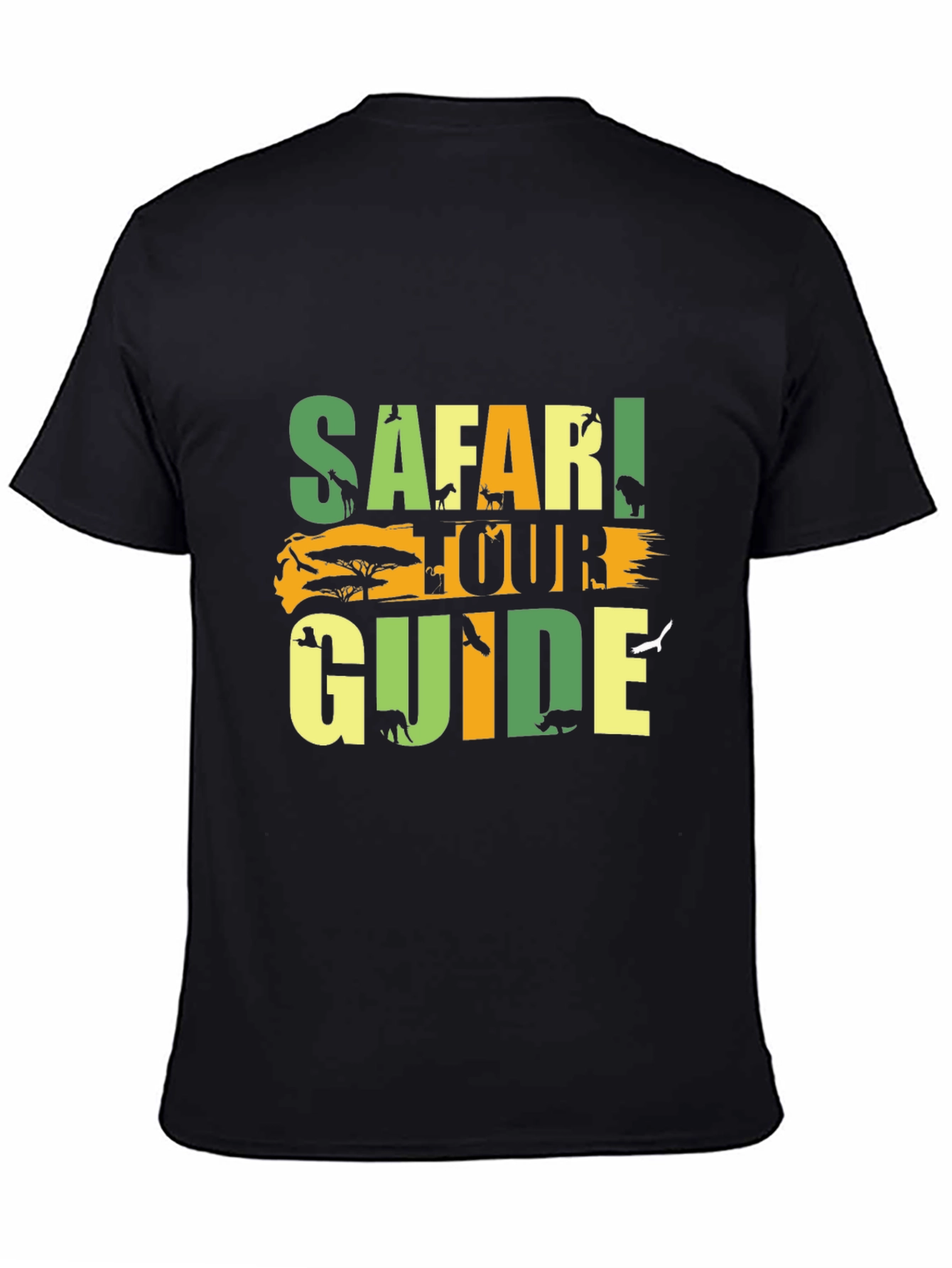 Safari Tour Guide Graphic T-Shirt