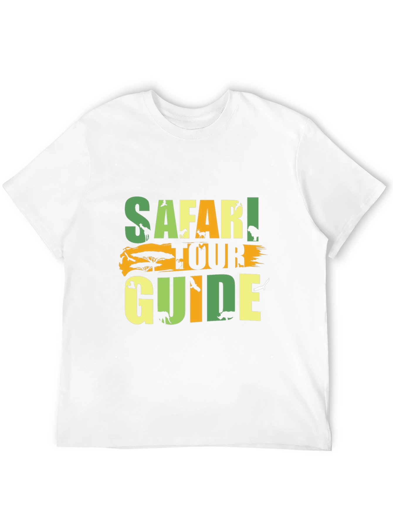 Safari Tour Guide Graphic T-Shirt