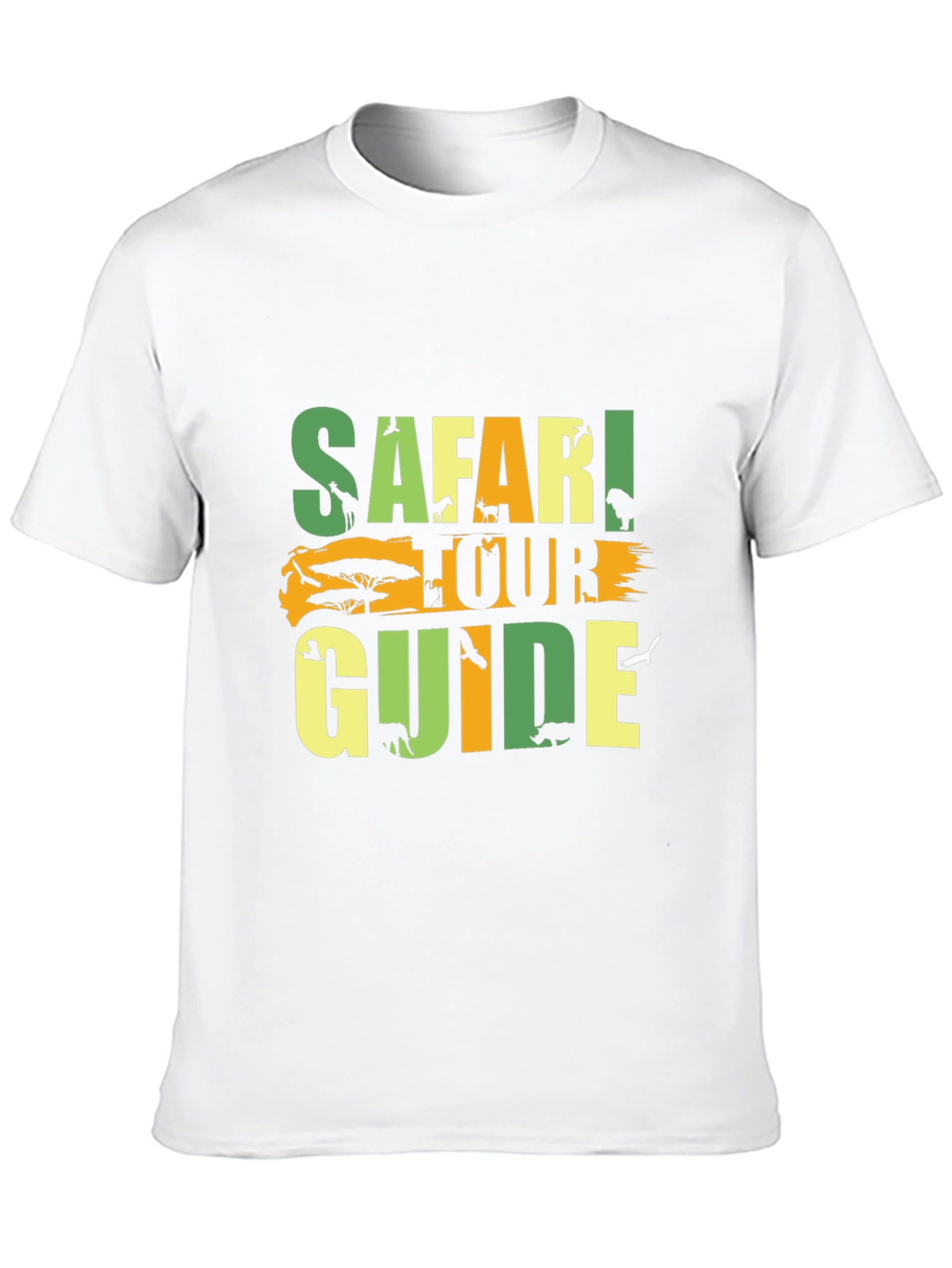Safari Tour Guide Graphic T-Shirt