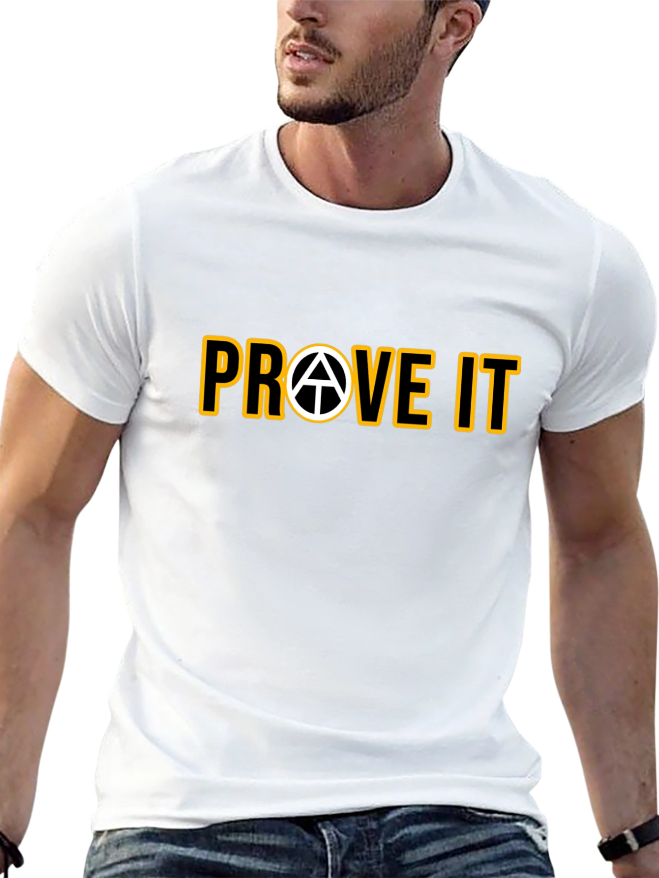 Prove It Graphic Tee - Black Cotton Blend