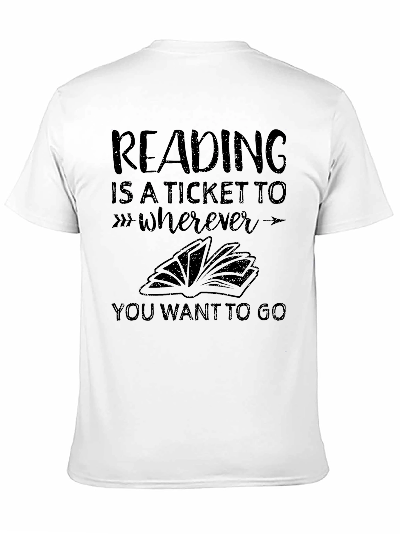 Reading is a Ticket to Wherever T-Shirt