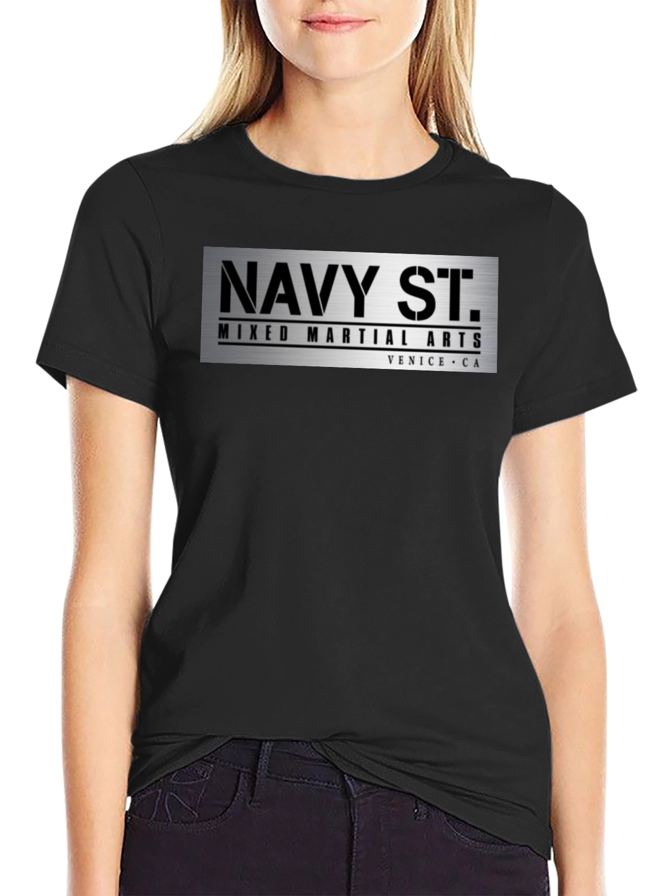 Navy St. Mixed Martial Arts T-Shirt