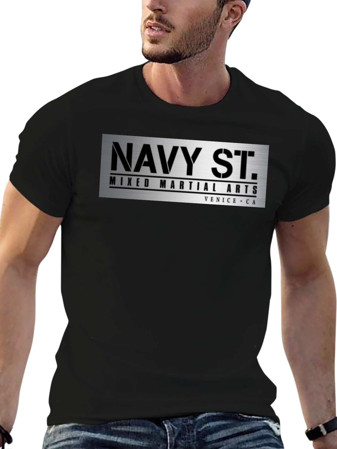 Navy St. Mixed Martial Arts T-Shirt