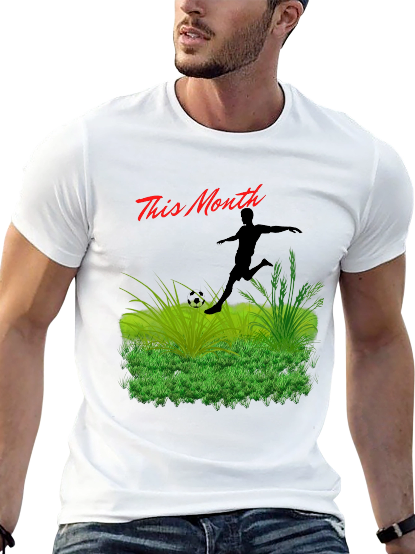This Month Soccer Graphic Tee