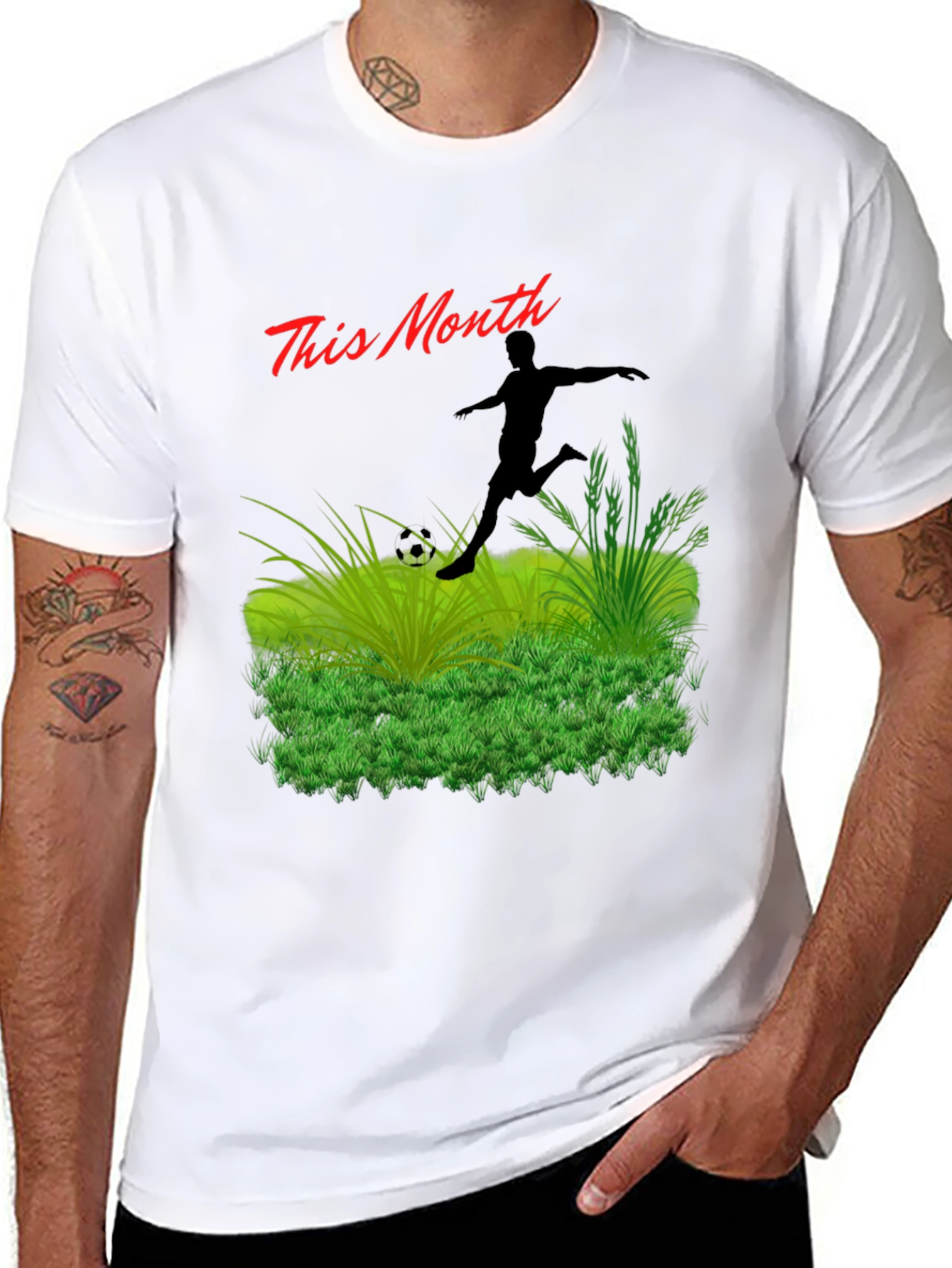 This Month Soccer Graphic Tee