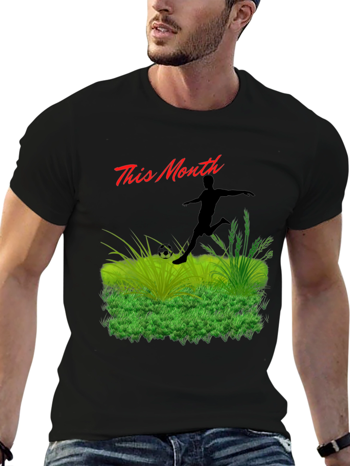 This Month Soccer Graphic Tee