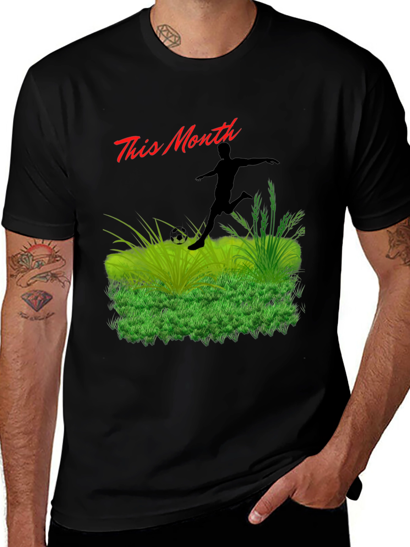 This Month Soccer Graphic Tee