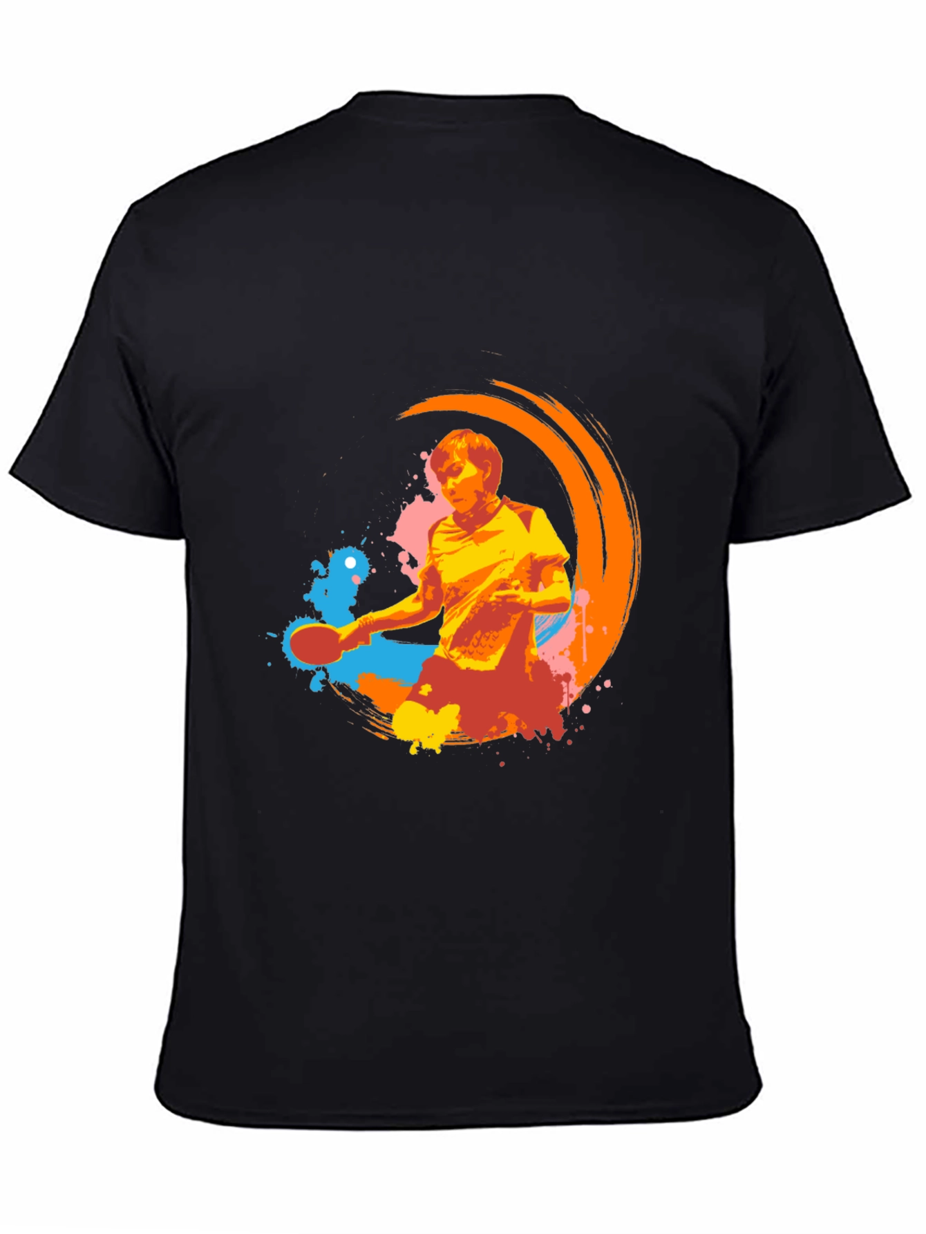 Cool Graphic Tee - Table Tennis Design
