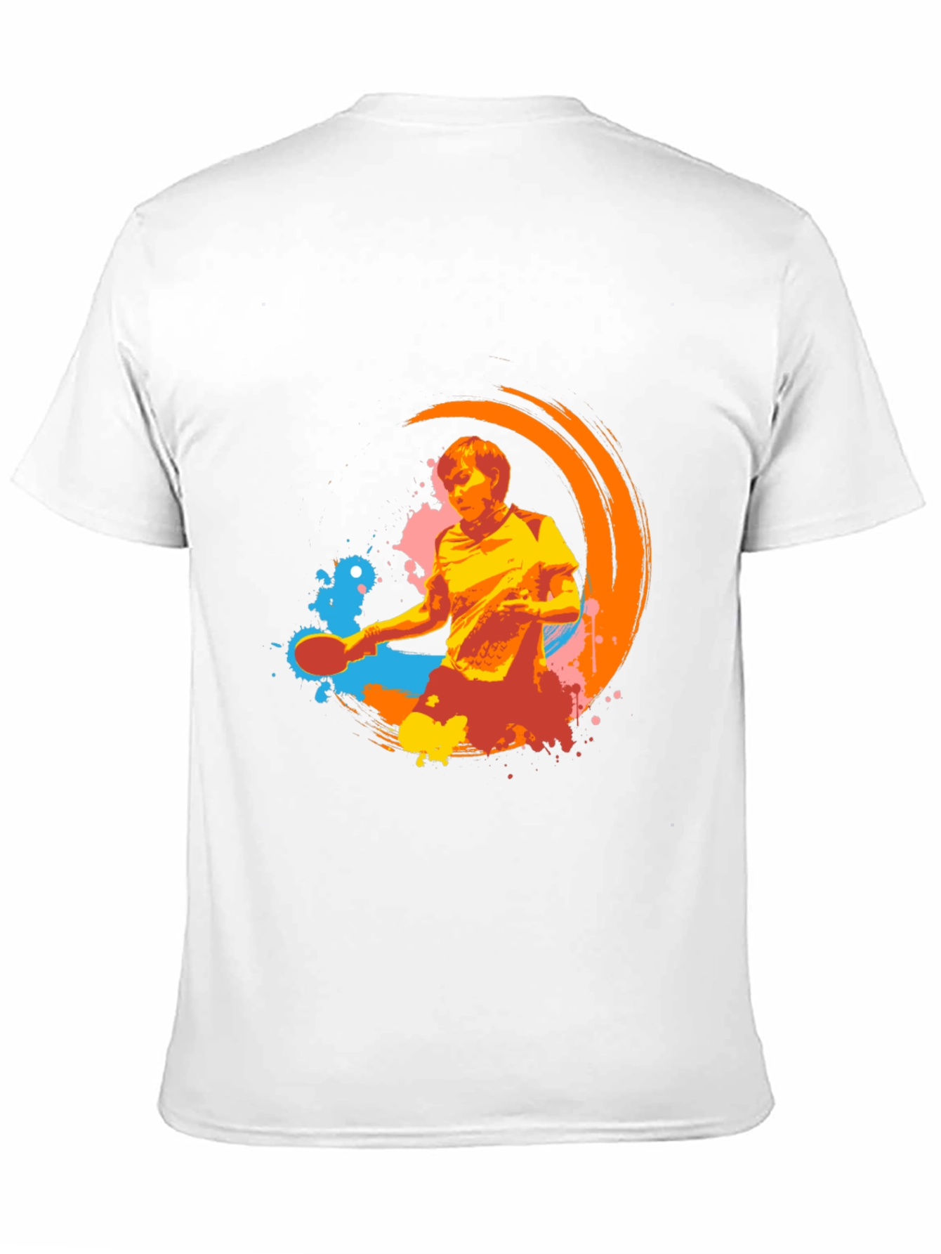 Cool Graphic Tee - Table Tennis Design