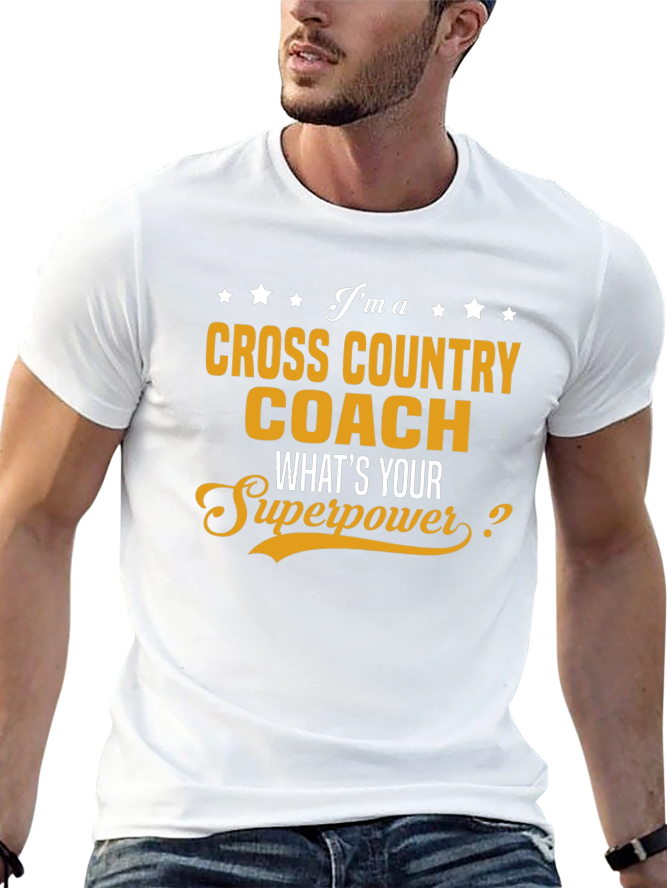 Cross Country Coach Superpower T-Shirt