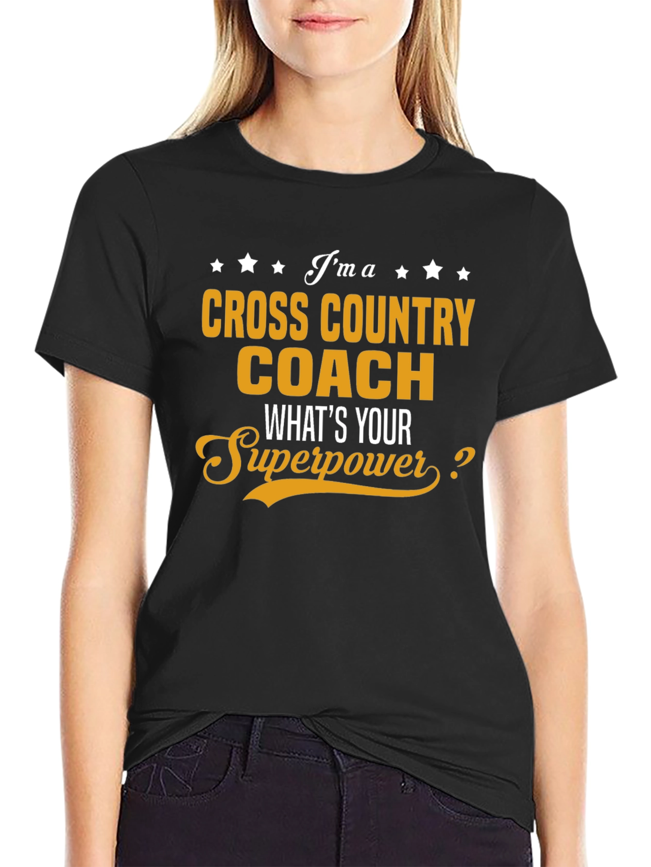 Cross Country Coach Superpower T-Shirt