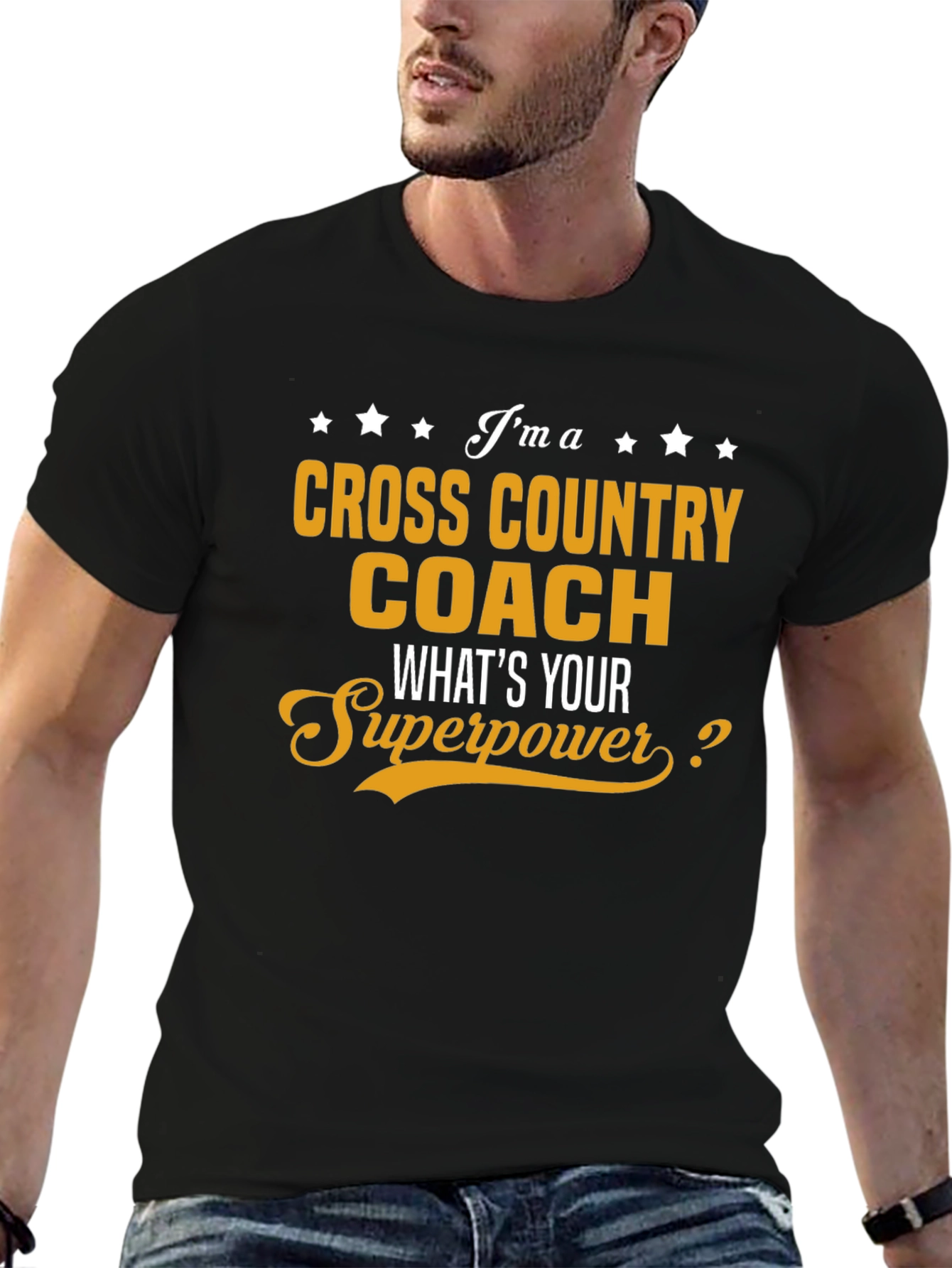 Cross Country Coach Superpower T-Shirt