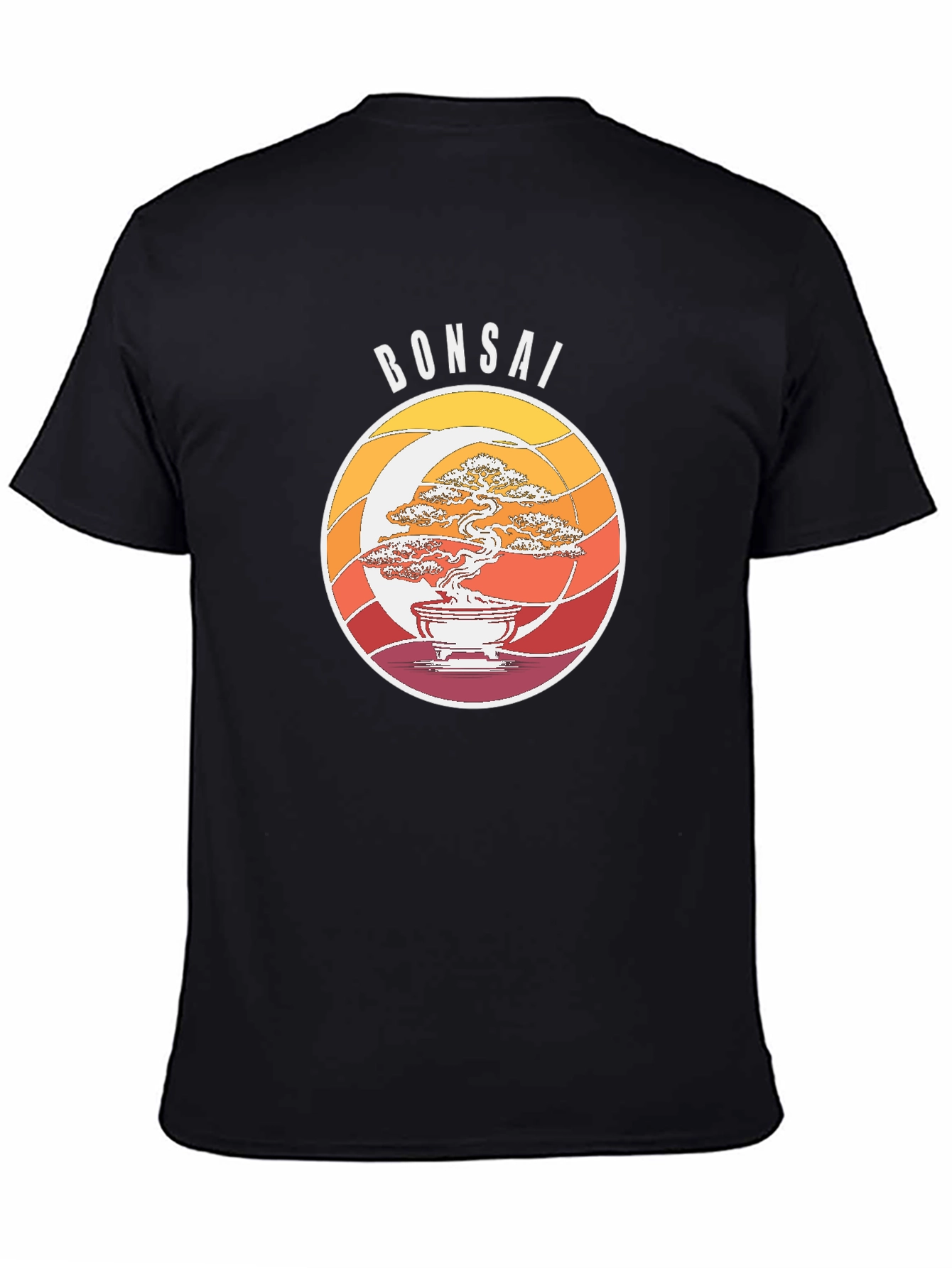 Retro Bonsai Tree Graphic T-Shirt - Unisex