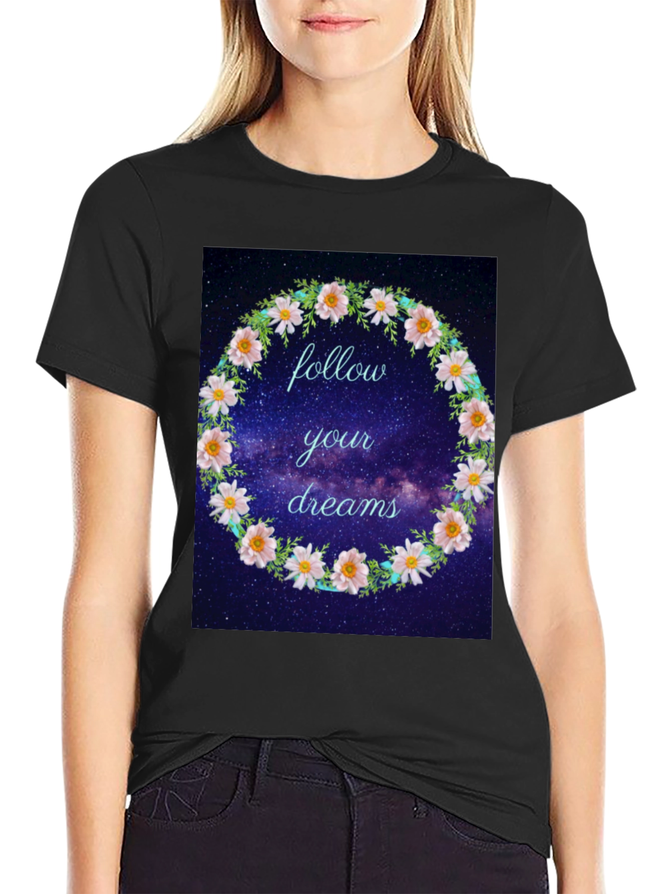 Follow Your Dreams Floral T-Shirt