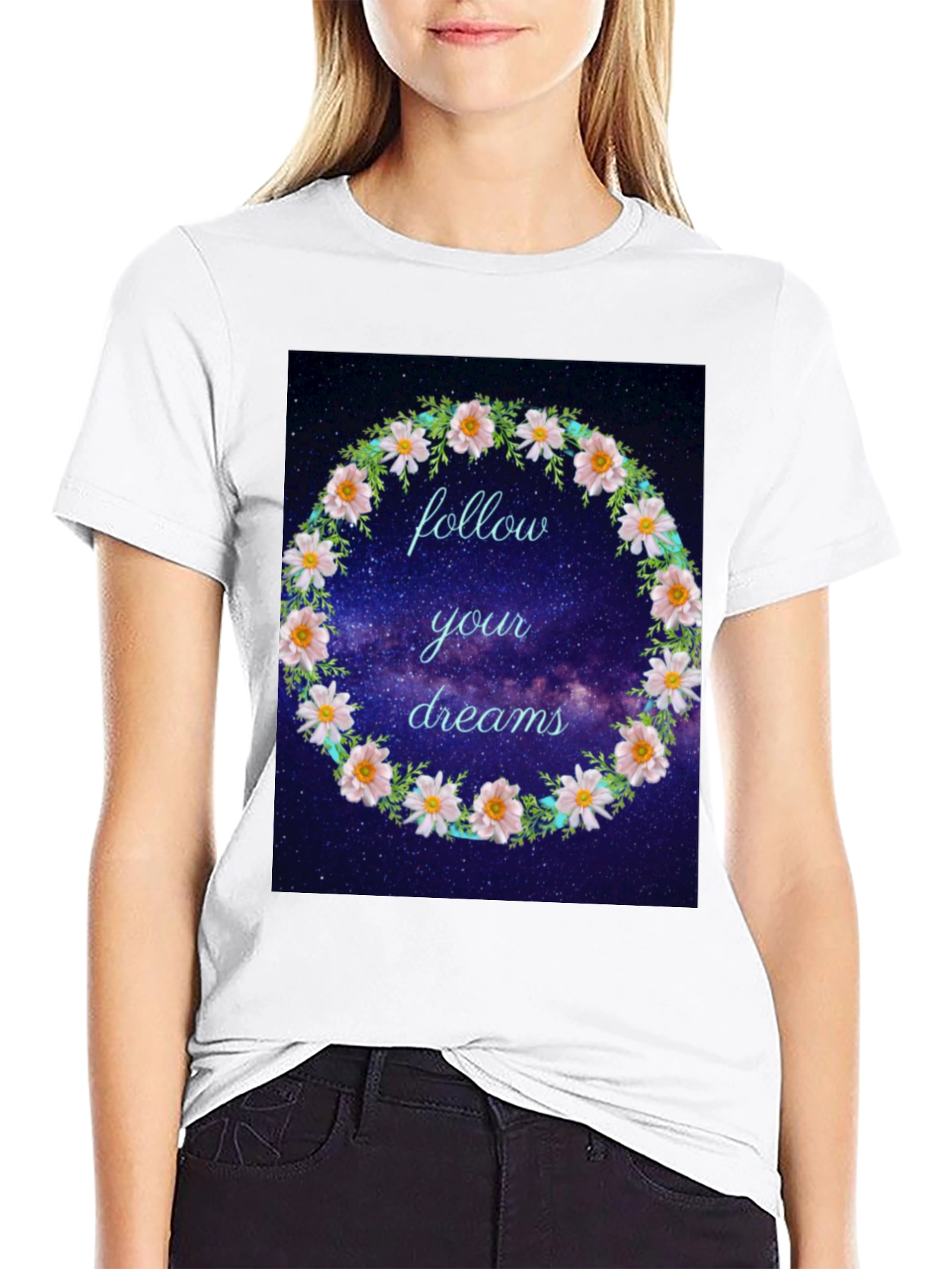 Follow Your Dreams Floral T-Shirt