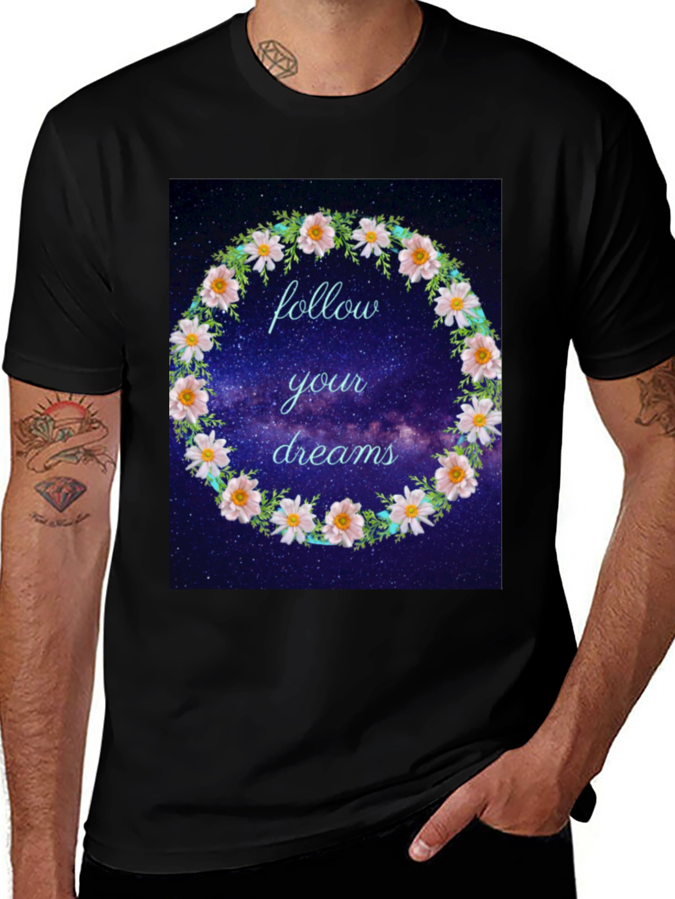 Follow Your Dreams Floral T-Shirt