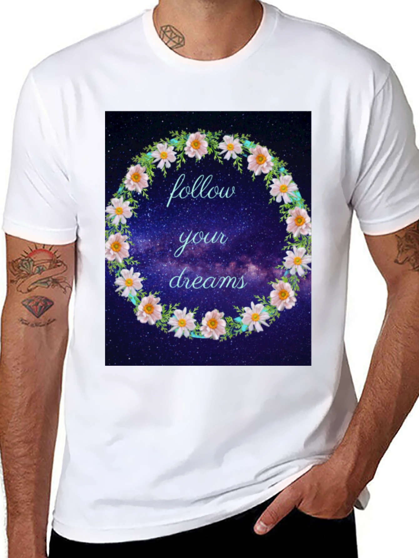 Follow Your Dreams Floral T-Shirt