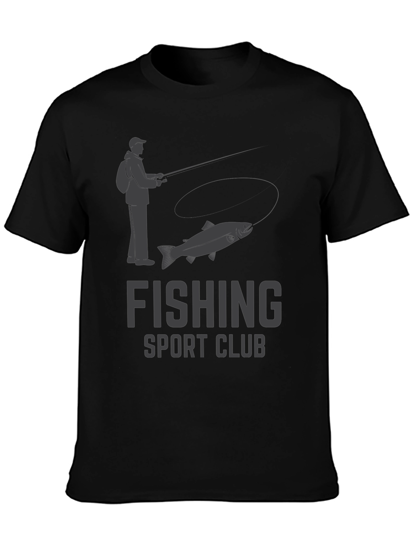 Fishing Sport Club Graphic T-Shirt