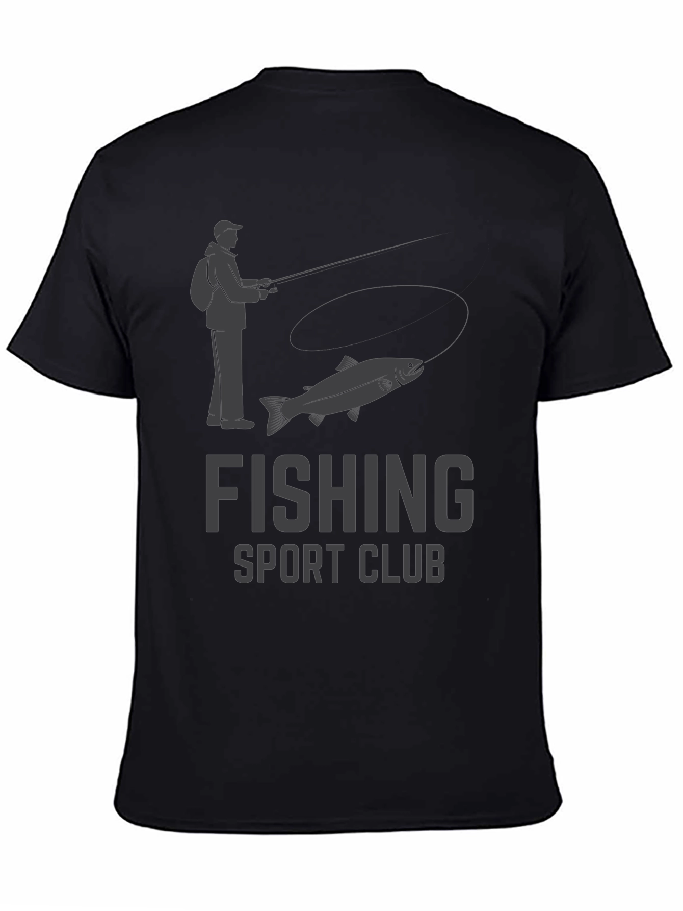 Fishing Sport Club Graphic T-Shirt