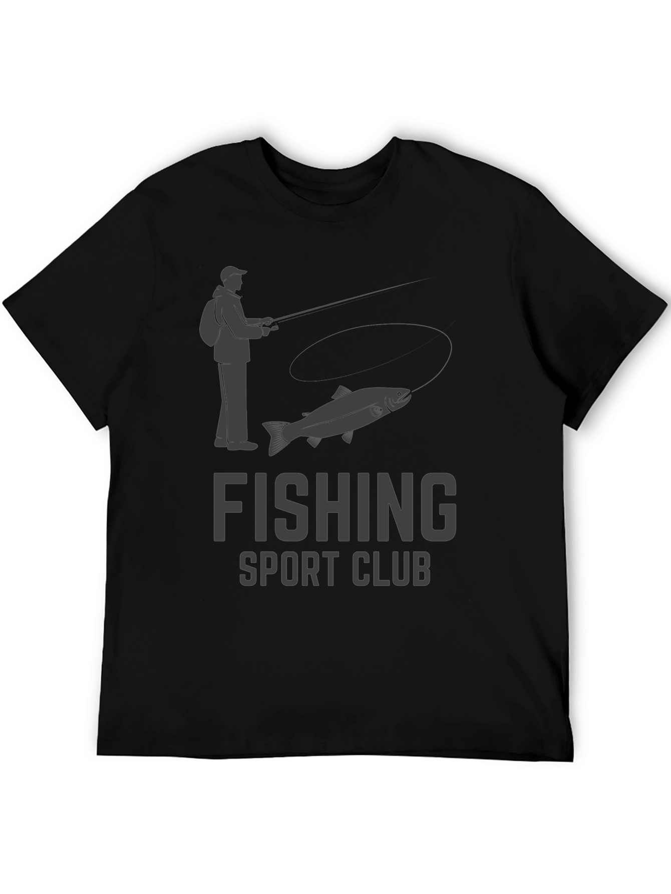 Fishing Sport Club Graphic T-Shirt