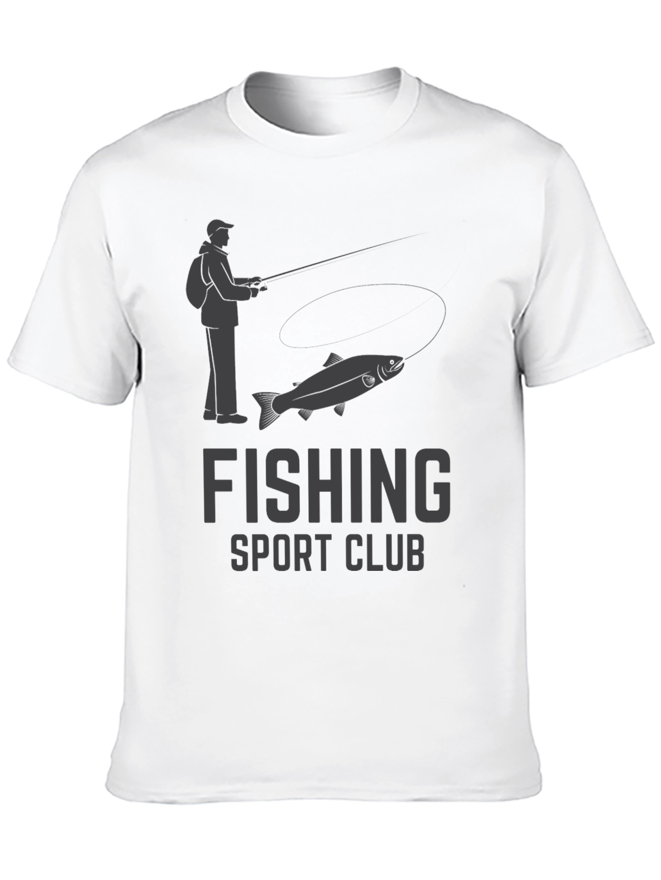Fishing Sport Club Graphic T-Shirt