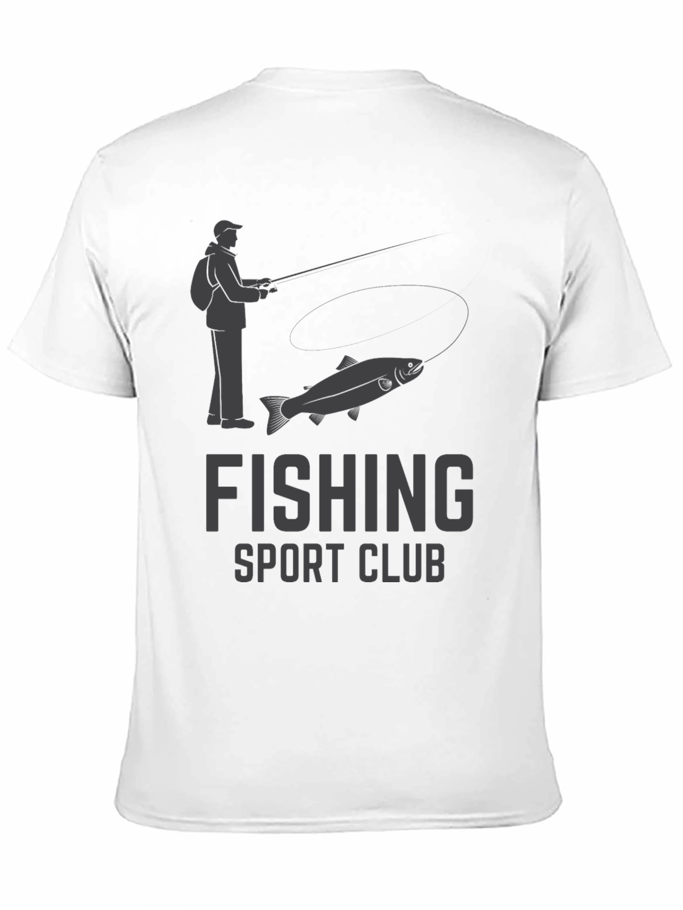 Fishing Sport Club Graphic T-Shirt