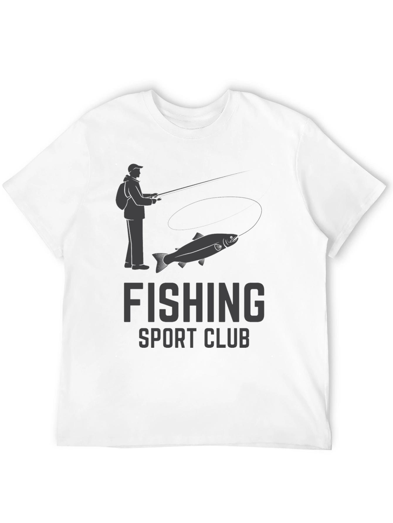 Fishing Sport Club Graphic T-Shirt